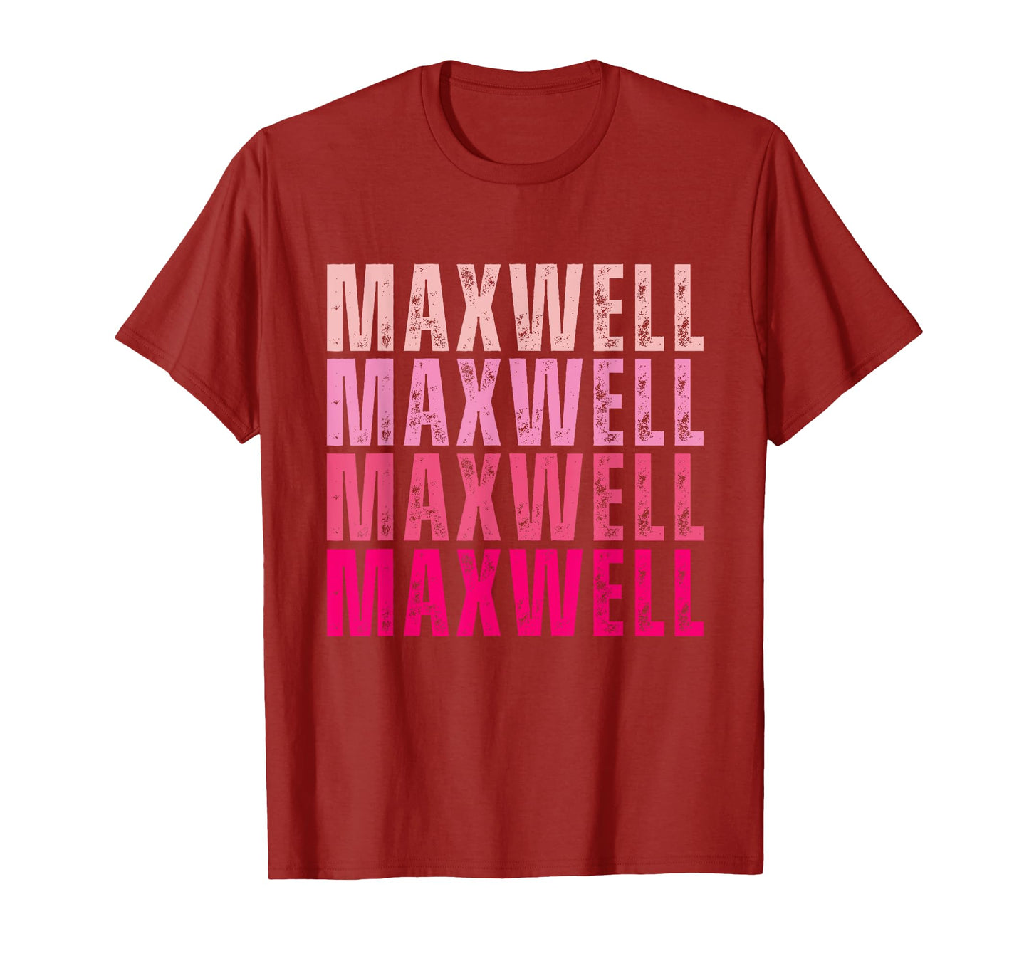 Personalized Name Maxwell I Love Maxwell Vintage T-Shirt