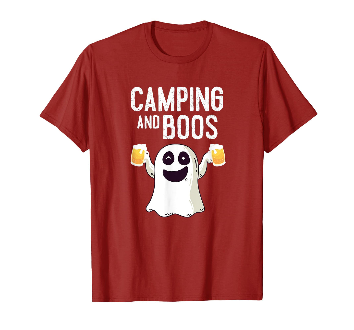 Camping and Boos Camping Halloween Costume For Men Women T-Shirt
