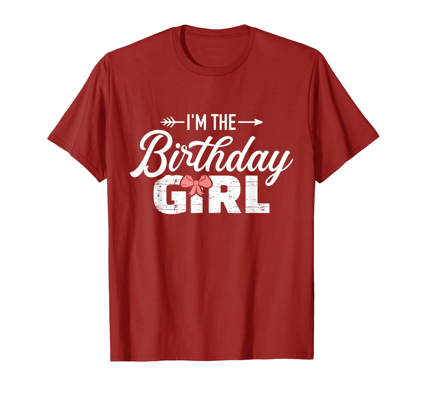 I'm the birthday daughter girl matching family T-Shirt