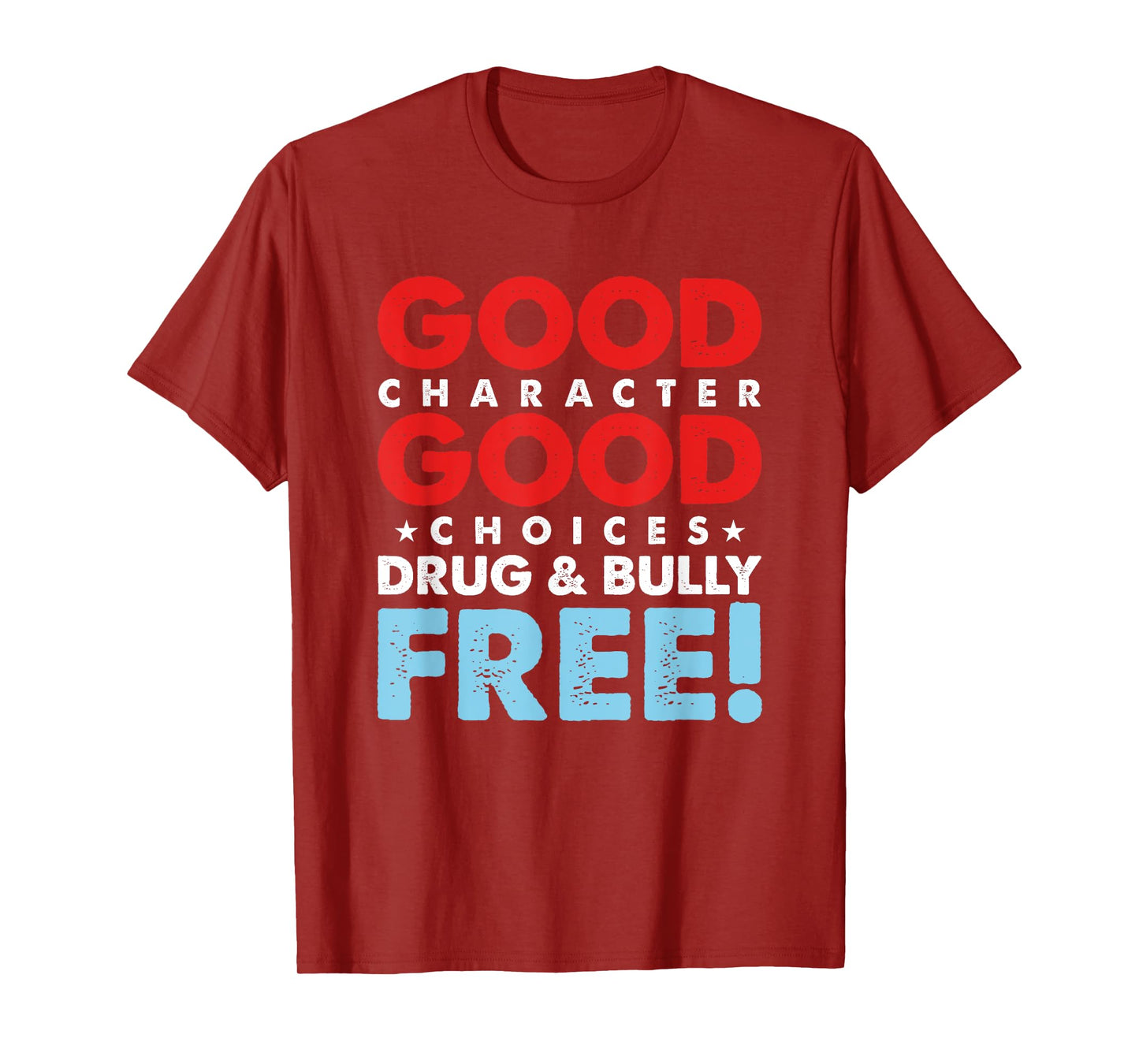 Anti-Bullying Drugs Movement Drugs & Tyranny Free T-Shirt