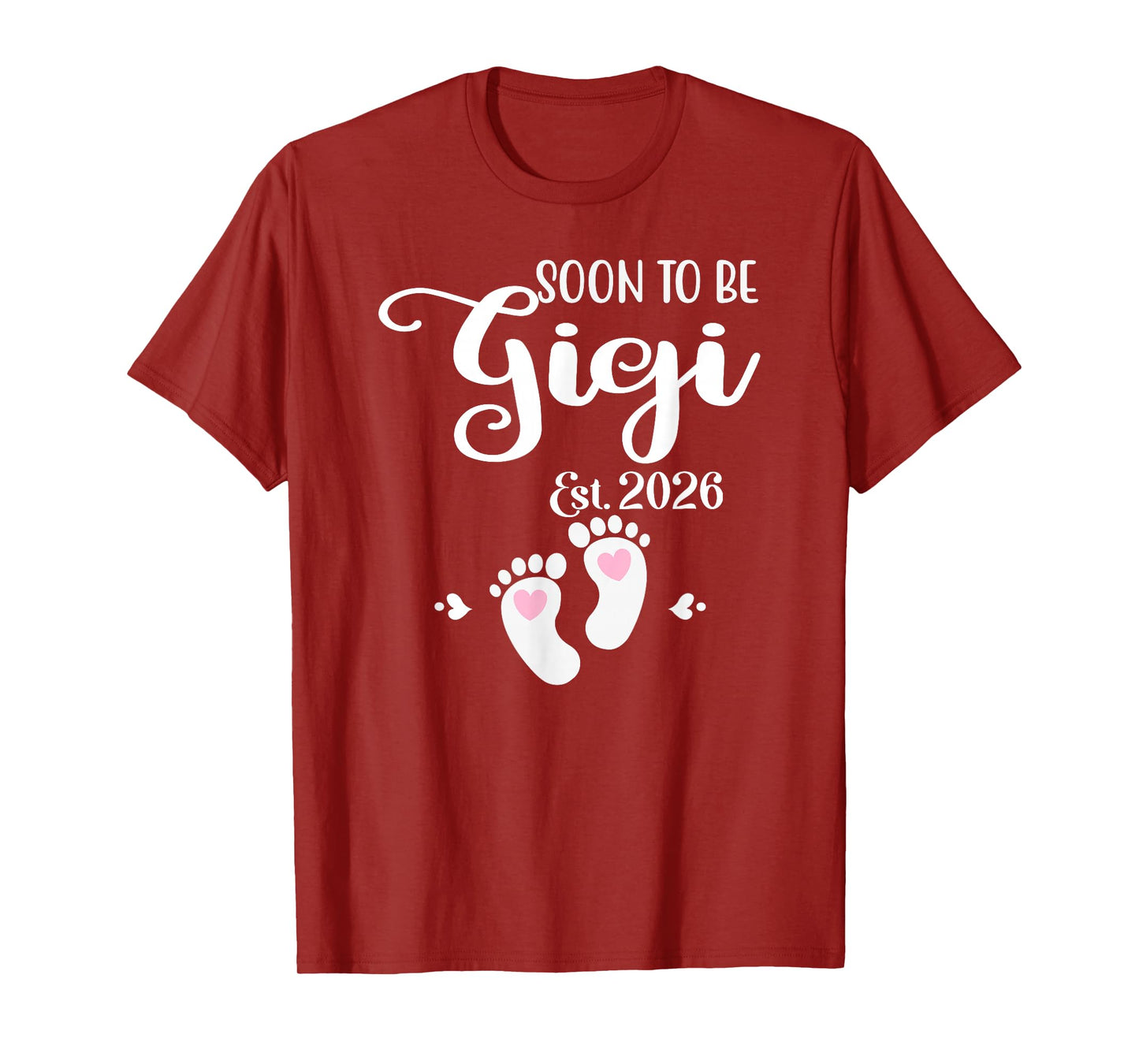 Soon to Be Gigi est. 2026 Baby funny Gigi T-Shirt