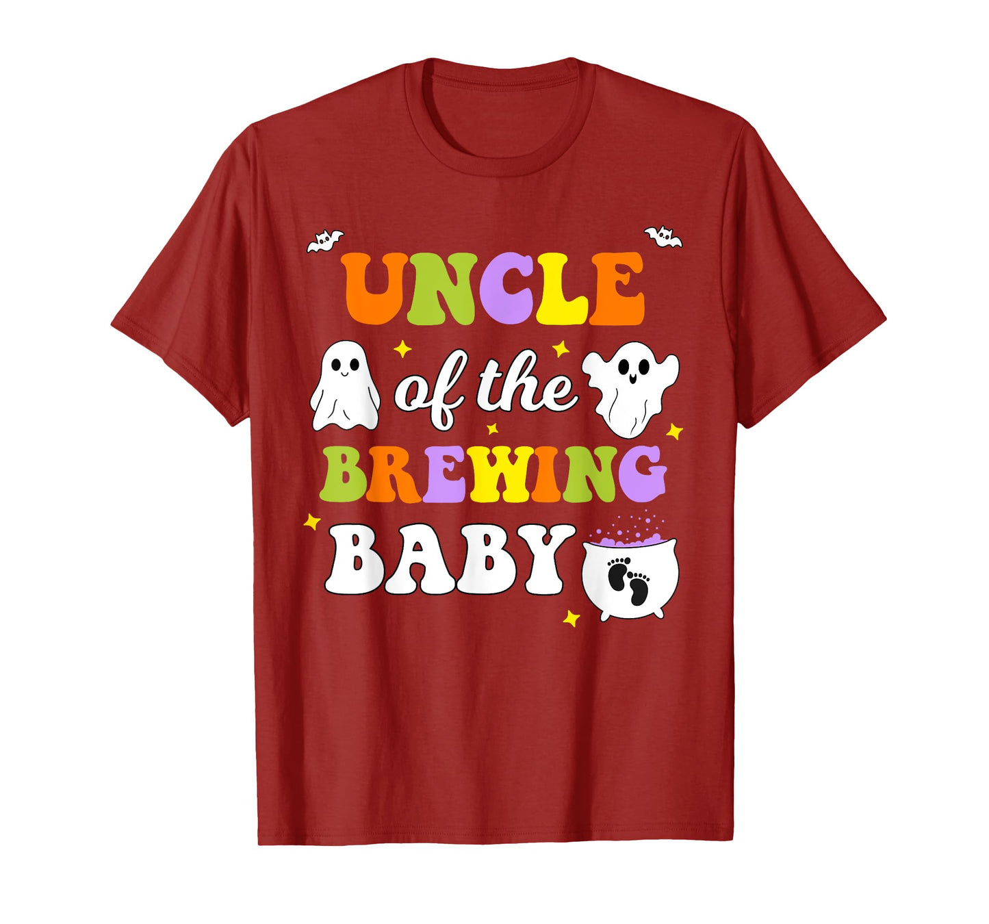 Uncle of the Brewing Baby Halloween Theme Baby Shower T-Shirt