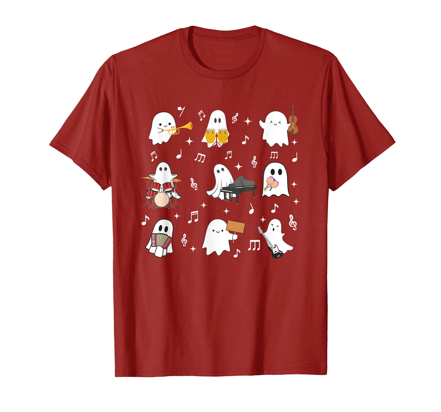 Music Teacher Halloween Music Teacher Education T-Shirt