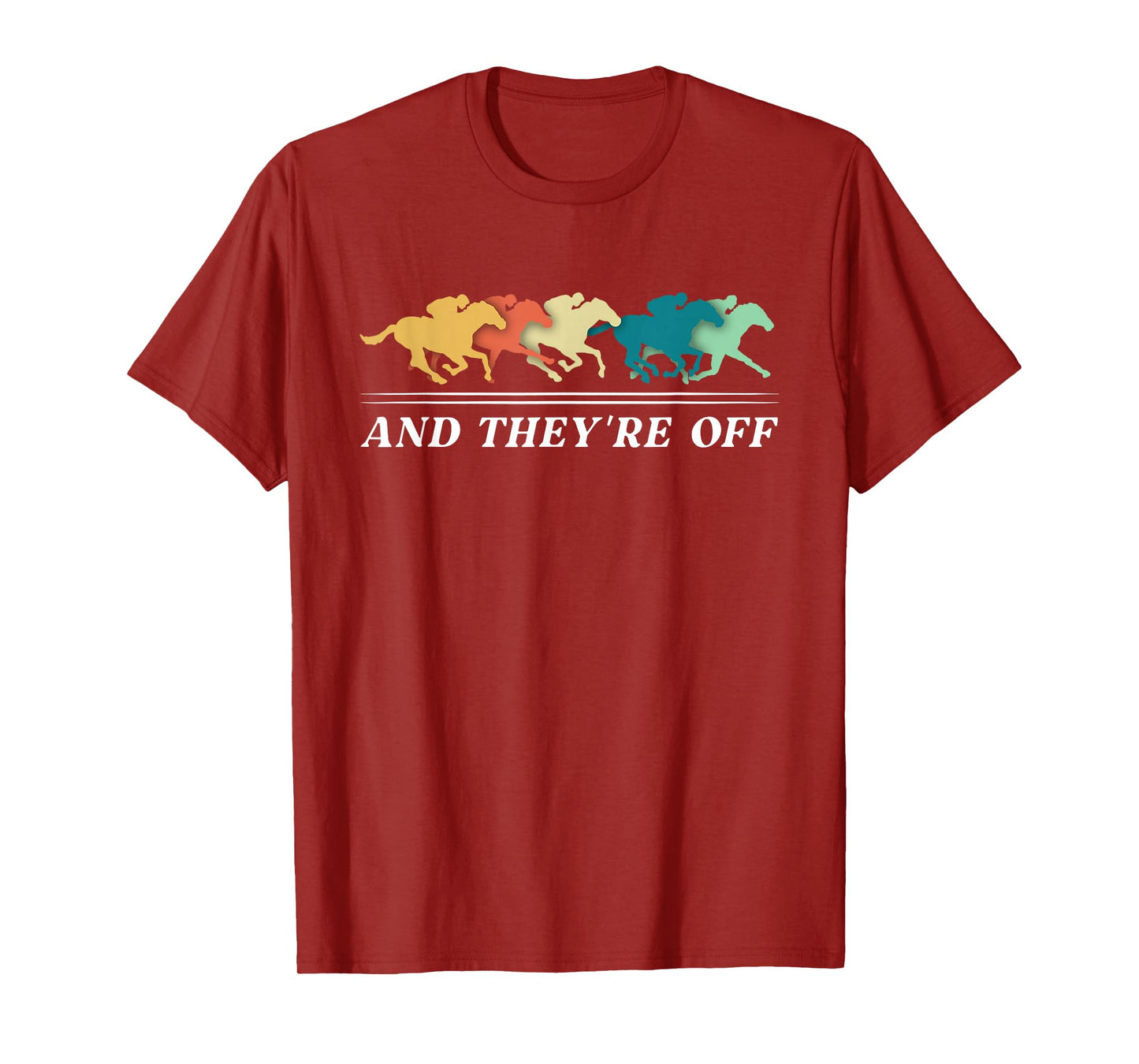 Funny Horse Racing Jockey Racer Derby Rider Track Race Gifts T-Shirt