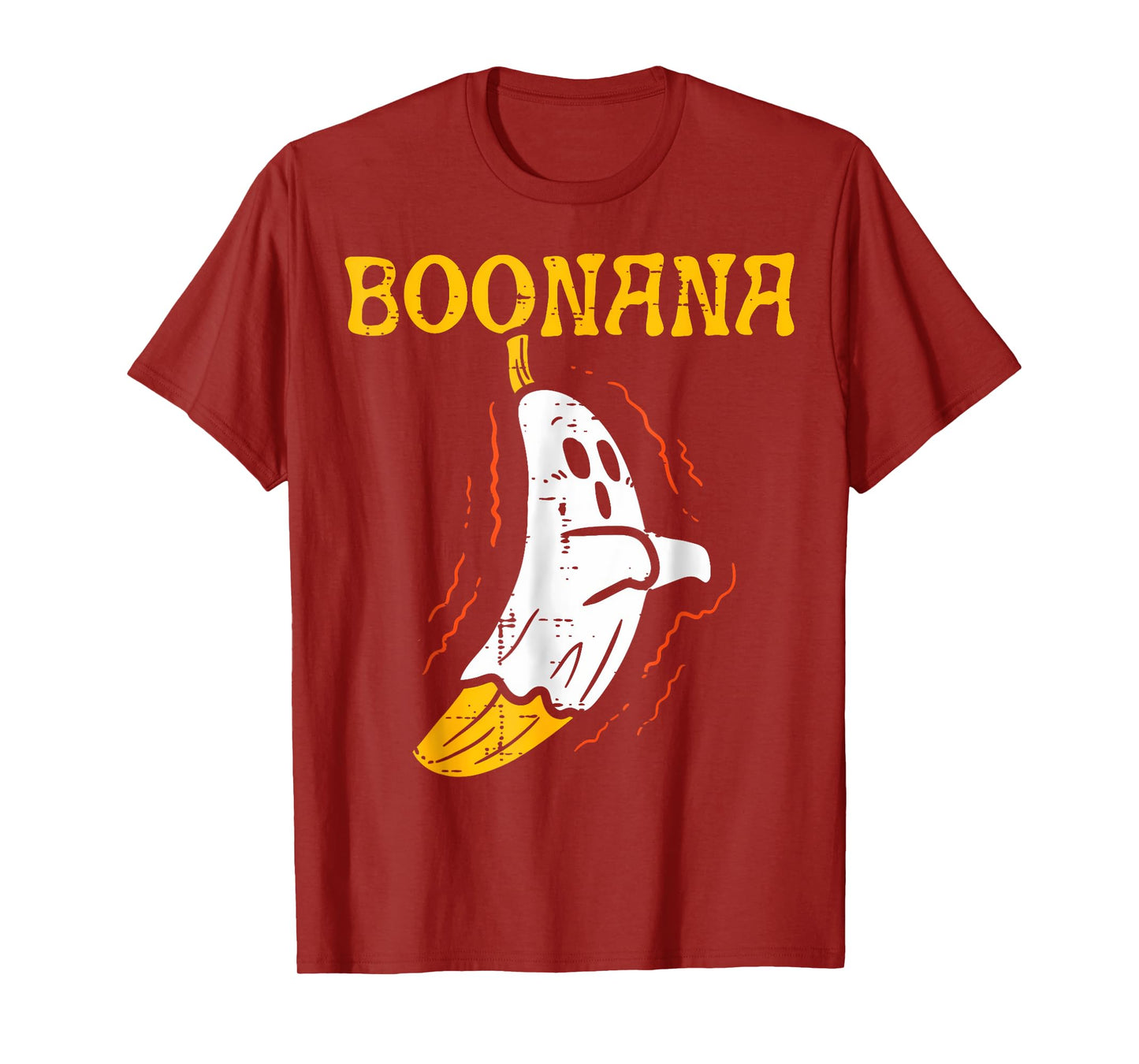 Boonana Cute Ghost Banana Halloween Costume Men Women Kids T-Shirt