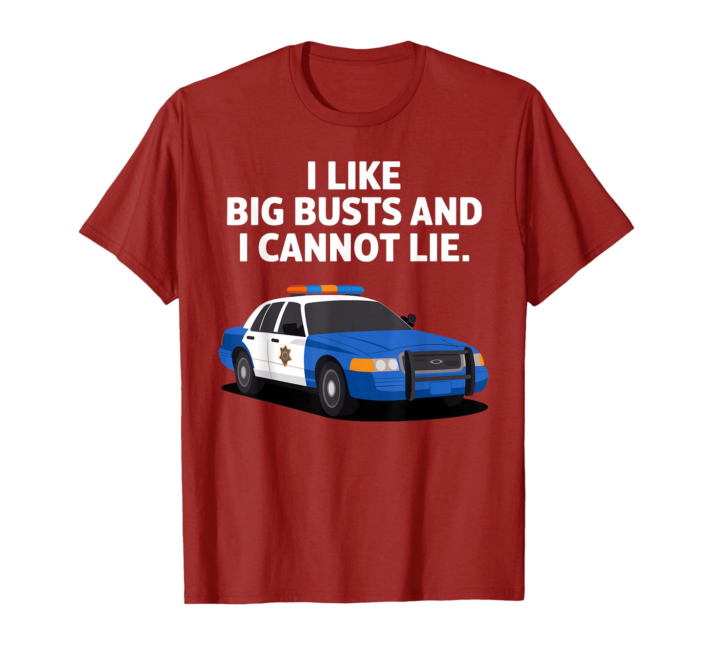 Funny Police Novelty for Men Boys Policeman Police Officer T-Shirt