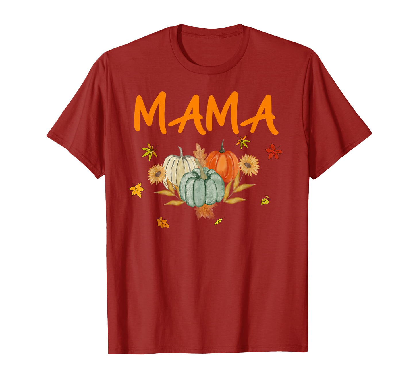 Mama Birthday Pumpkin 1st Birthday Matching Family Party T-Shirt