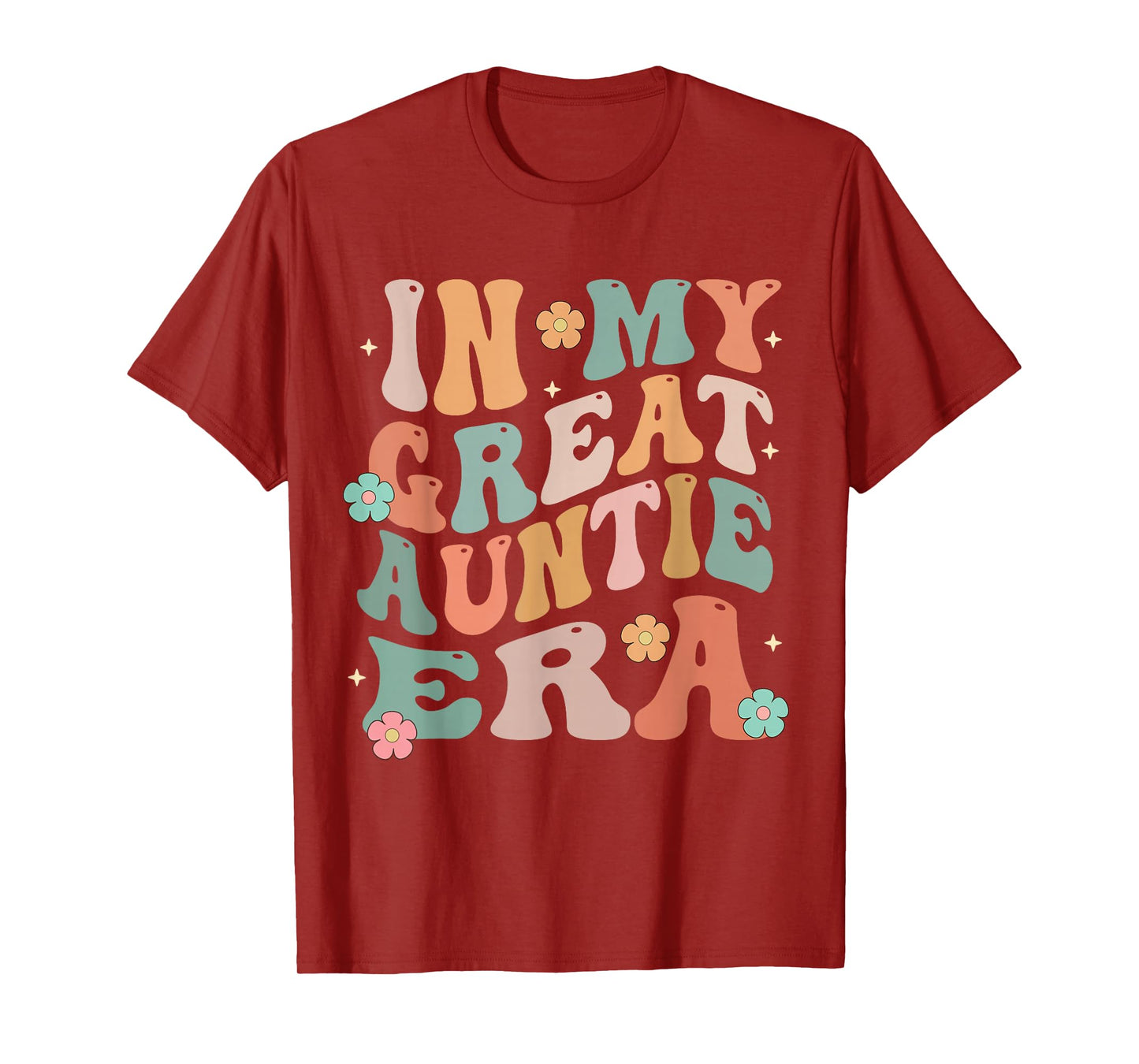In My great Auntie Era Baby Announcement great Mother's Day T-Shirt