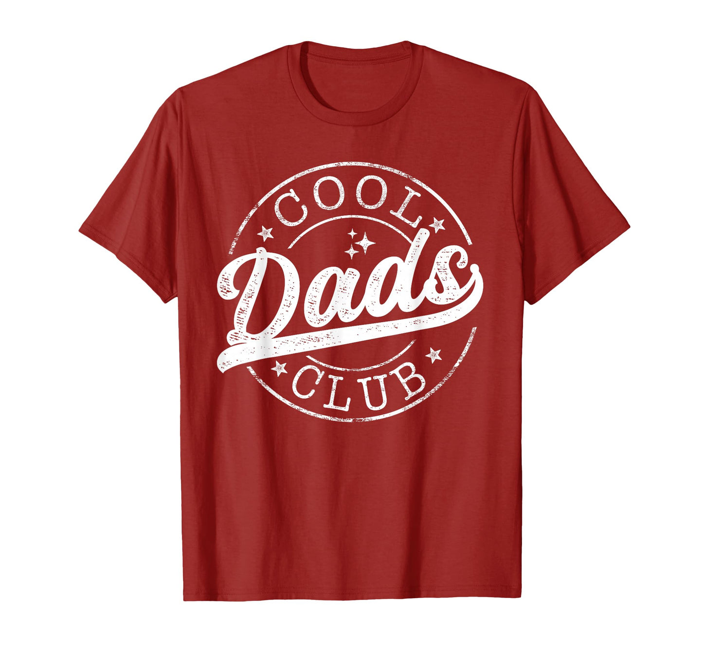 Cool Dads Club Emblem Design Father's Day Best Dad T-Shirt