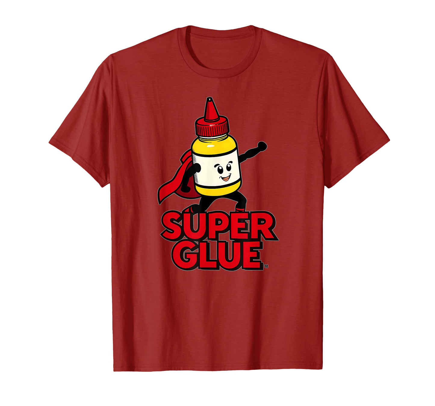 Superhero Super Glue Halloween Costume T-Shirt