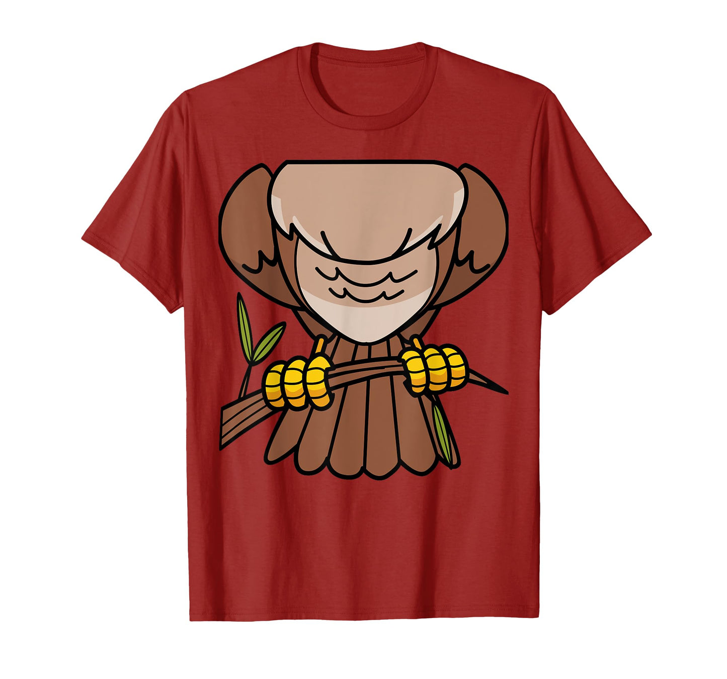 Funny Headless Owl Halloween Night Bird Costume Easy Outfit T-Shirt