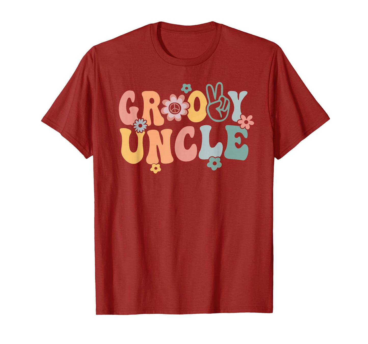 Groovy Uncle Retro Tio Matching Family 1st Birthday Party T-Shirt