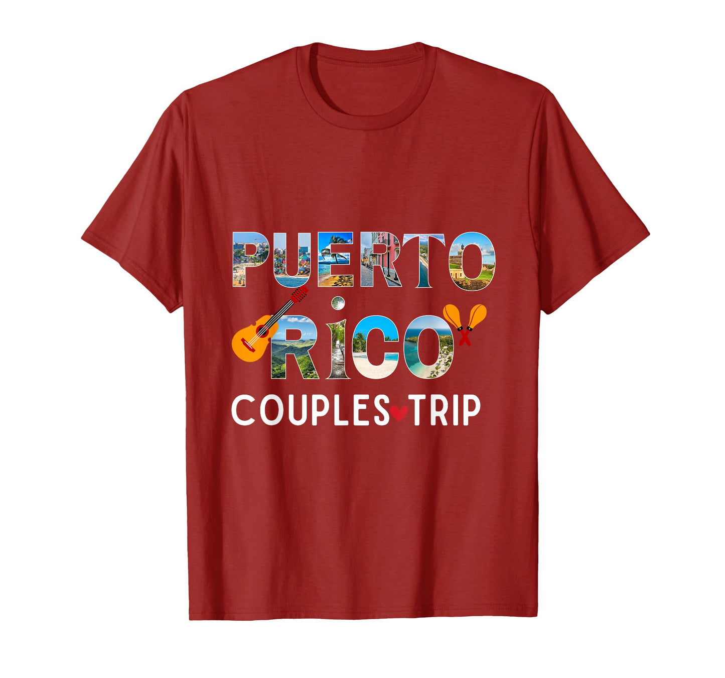 Puerto Rico Couples Trip,Family Matching Group Vacation 2025 T-Shirt
