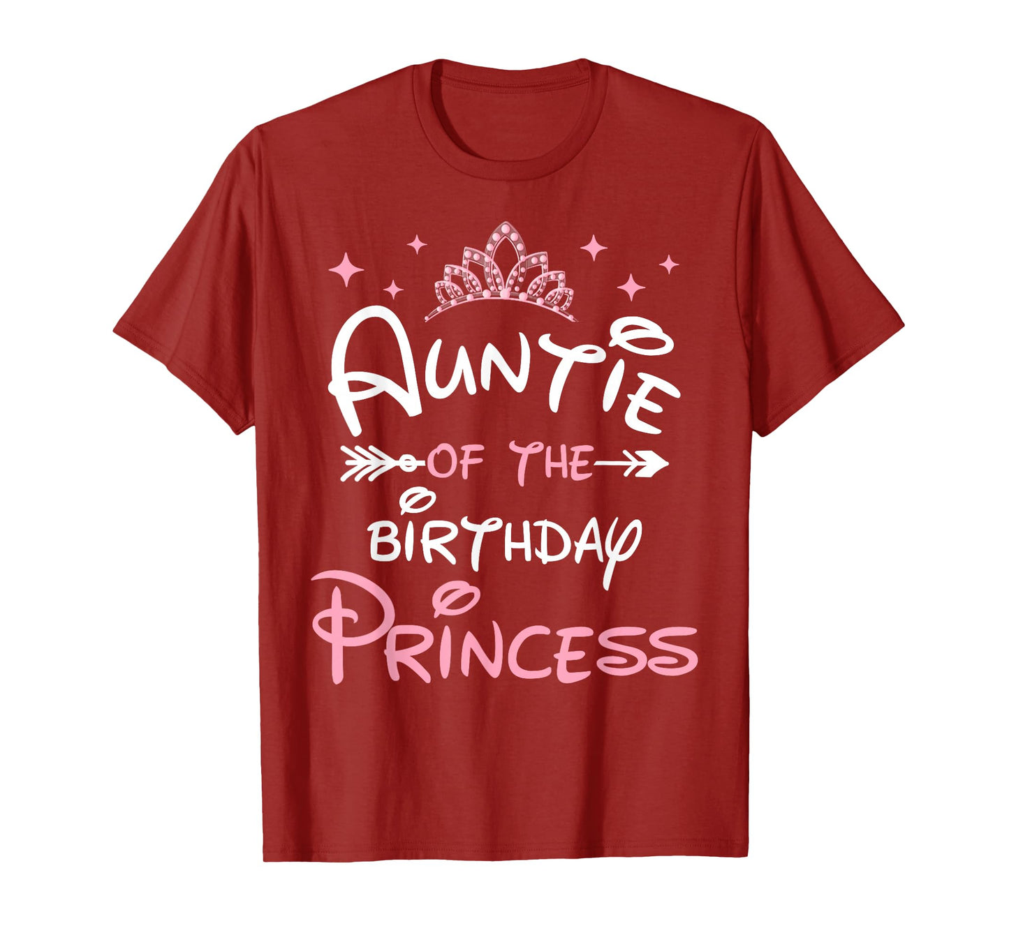 Auntie Of The Birthday Princess Toddler Kid Girl Family Cute T-Shirt