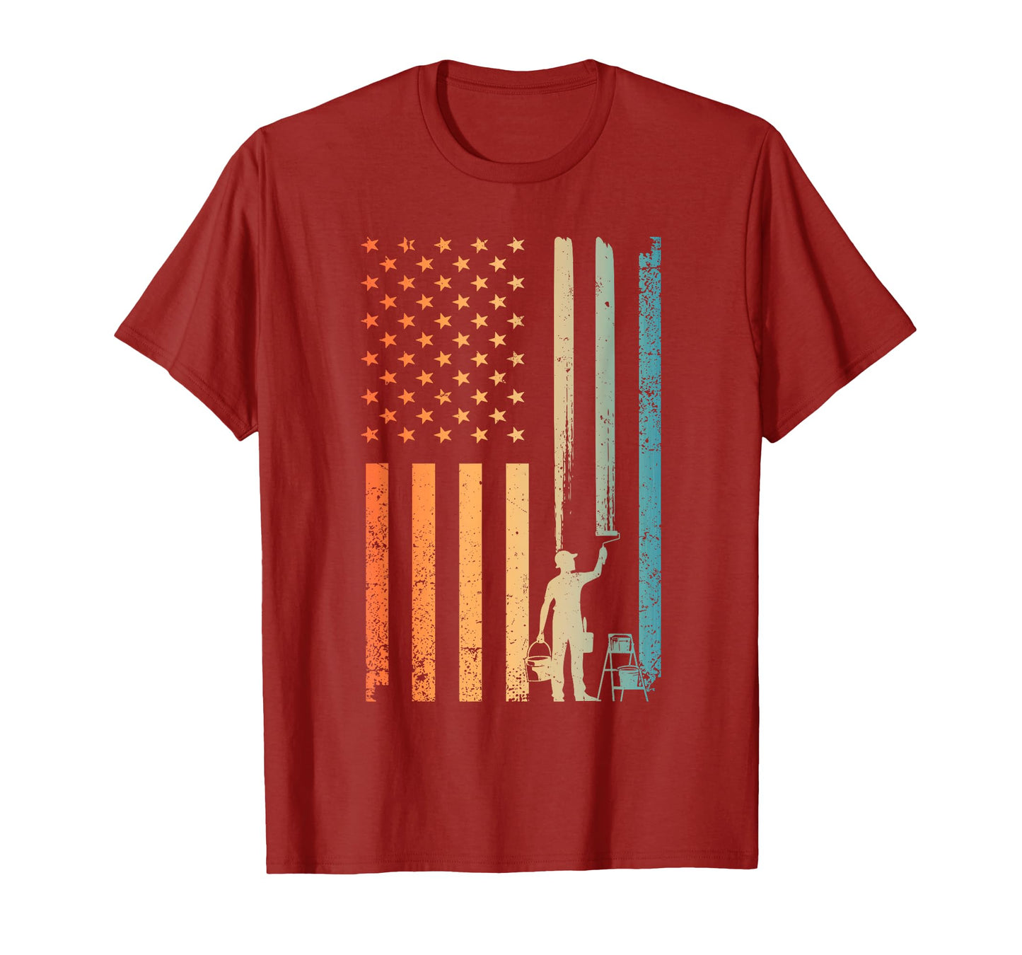 Cool Painter Art For Men Women Painting Job House Painter T-Shirt