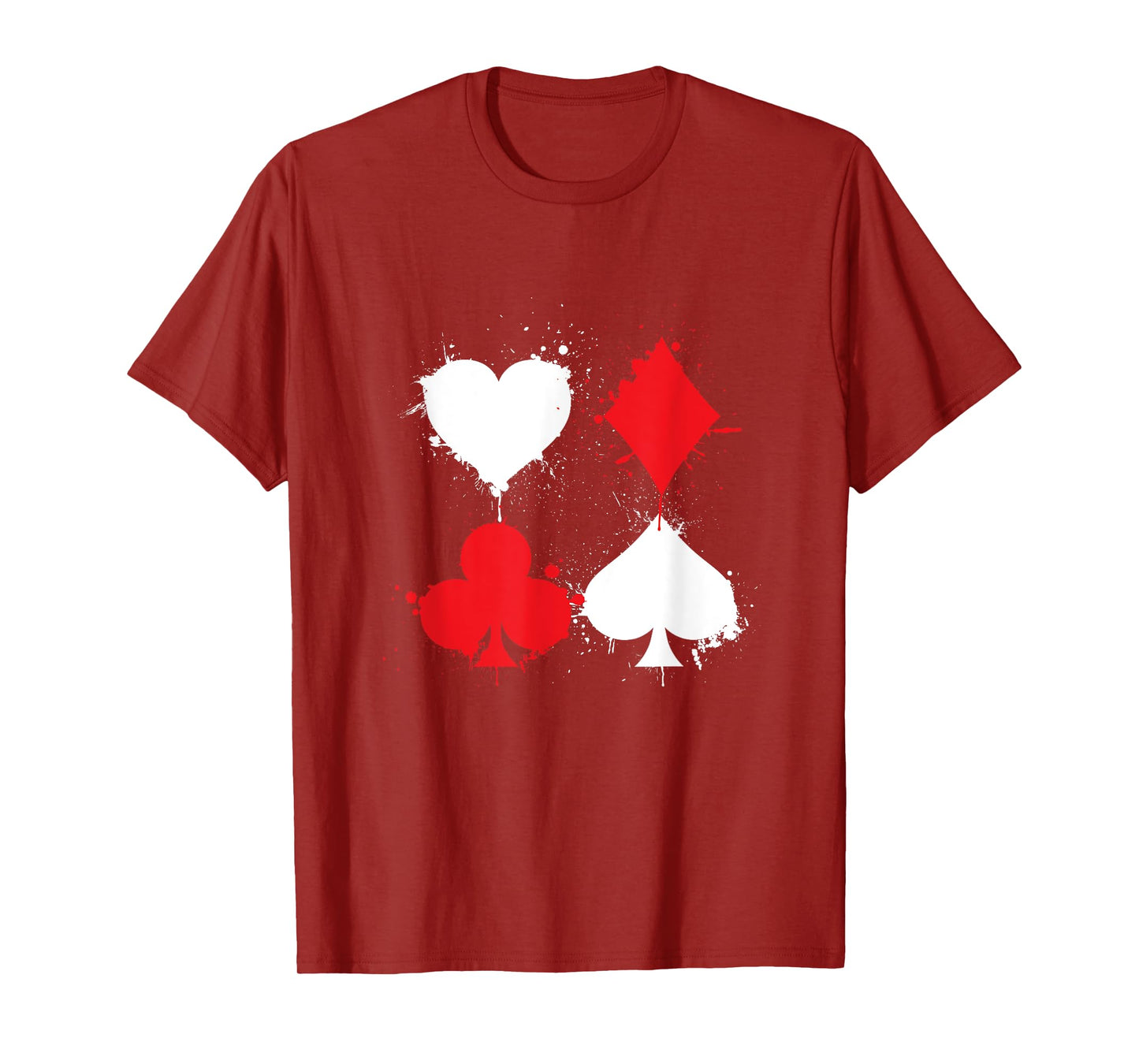 Casino Card Game Poker Game All In Cards Spades T-Shirt