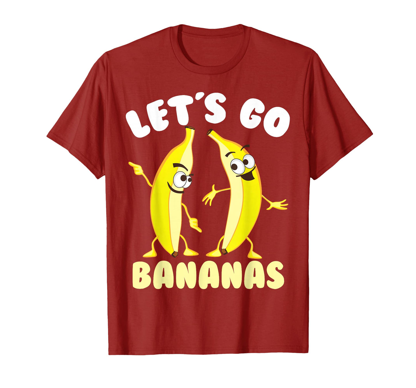 Funny Banana Art for Men Women Kids Banana Themed Gag Banana T-Shirt