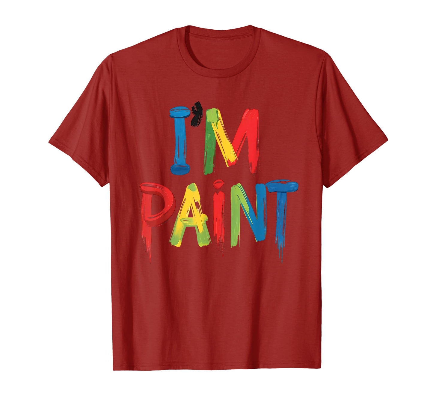 I Heart To Finger Paint I'm Paint Cute Couple Valentine Cute T-Shirt