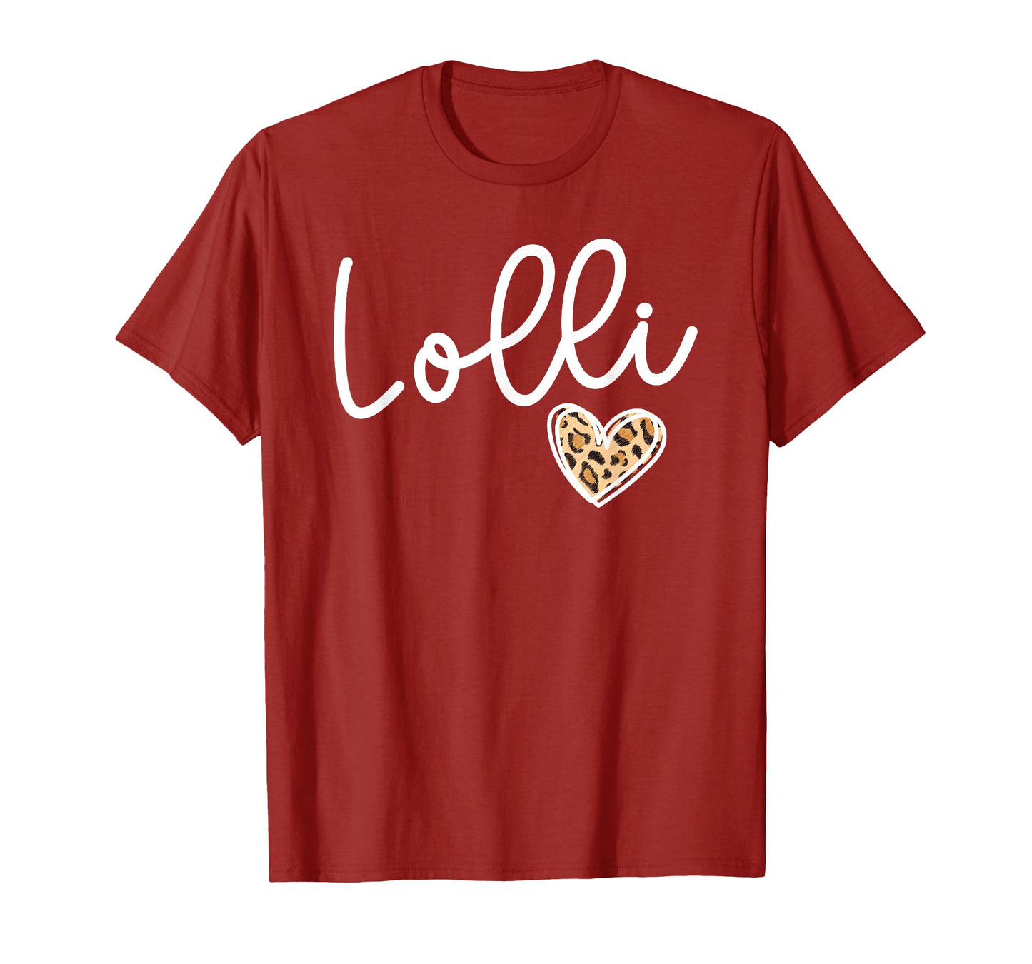Lolli Heart Lolli Grandma Lolli Grandmother T-Shirt