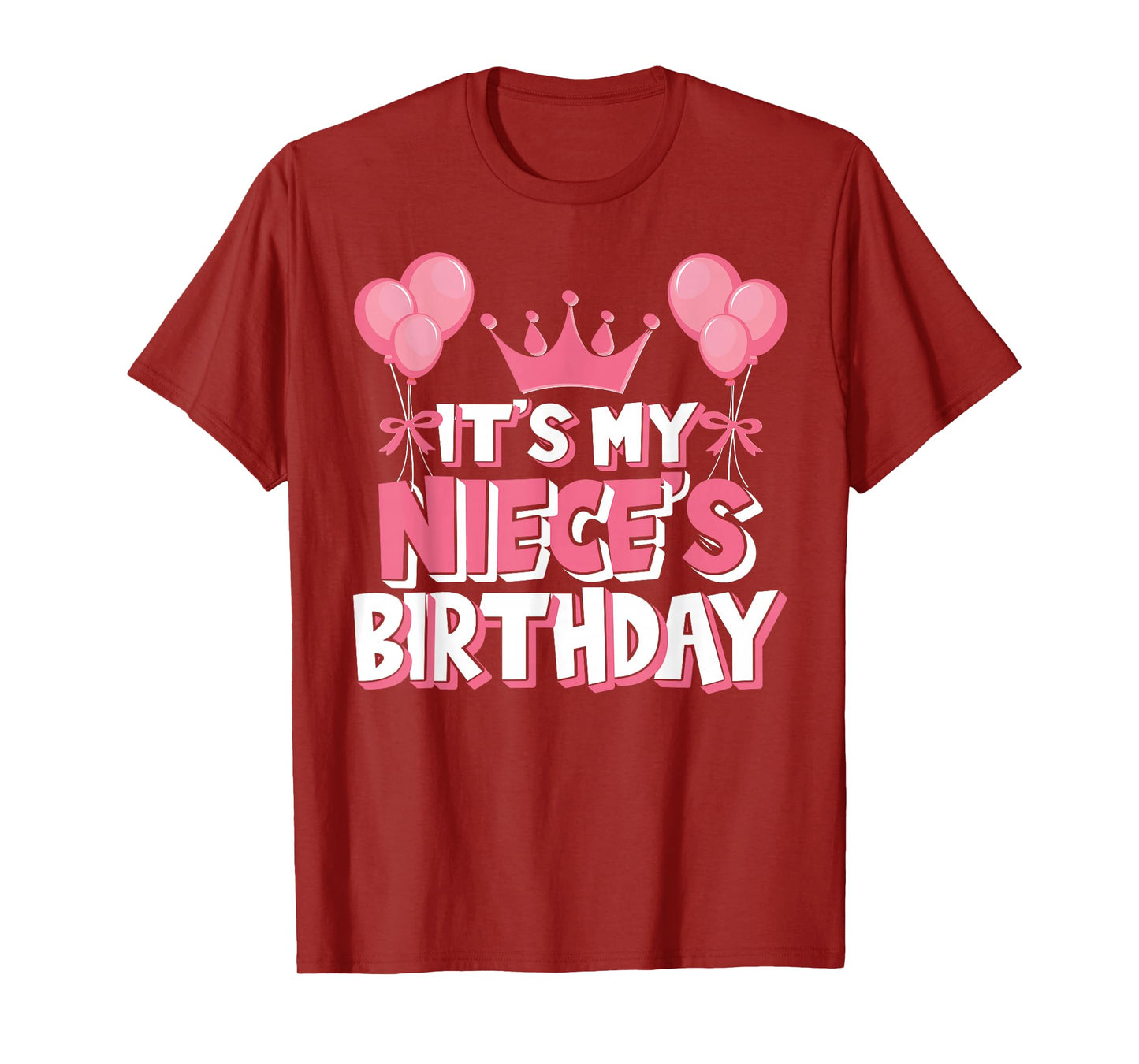 It's My Niece's Birthday Celebration T-Shirt