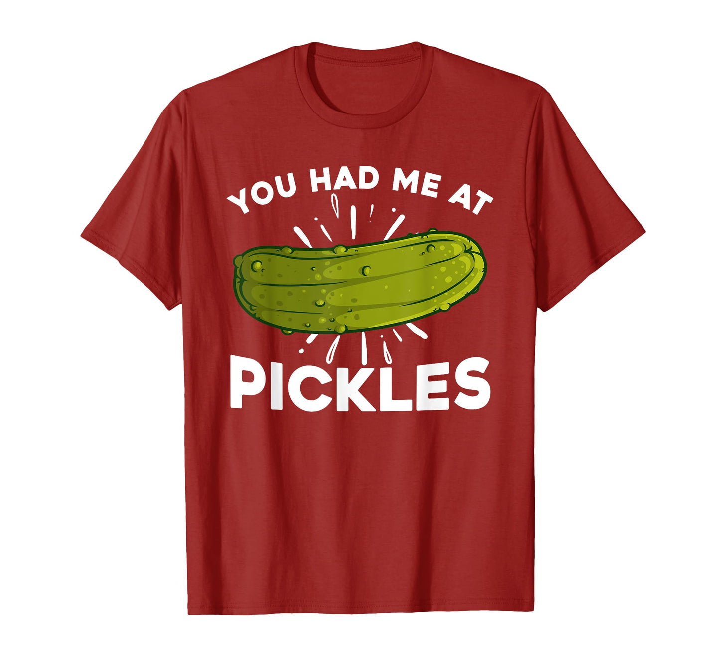 Cool Pickle Art For Men Women Kids Pickled Cucumber Lovers T-Shirt