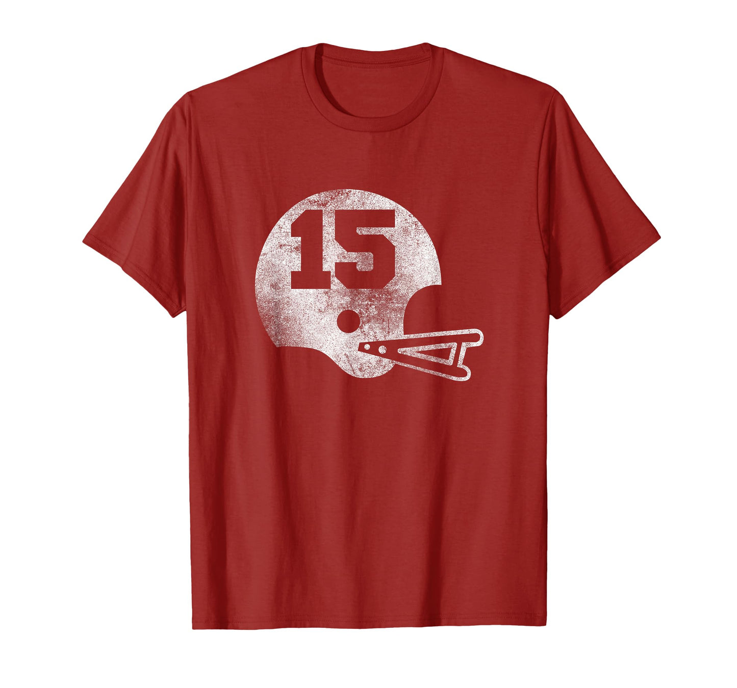 Vintage Football Jersey Number 15 T-Shirt Player Number T-Shirt