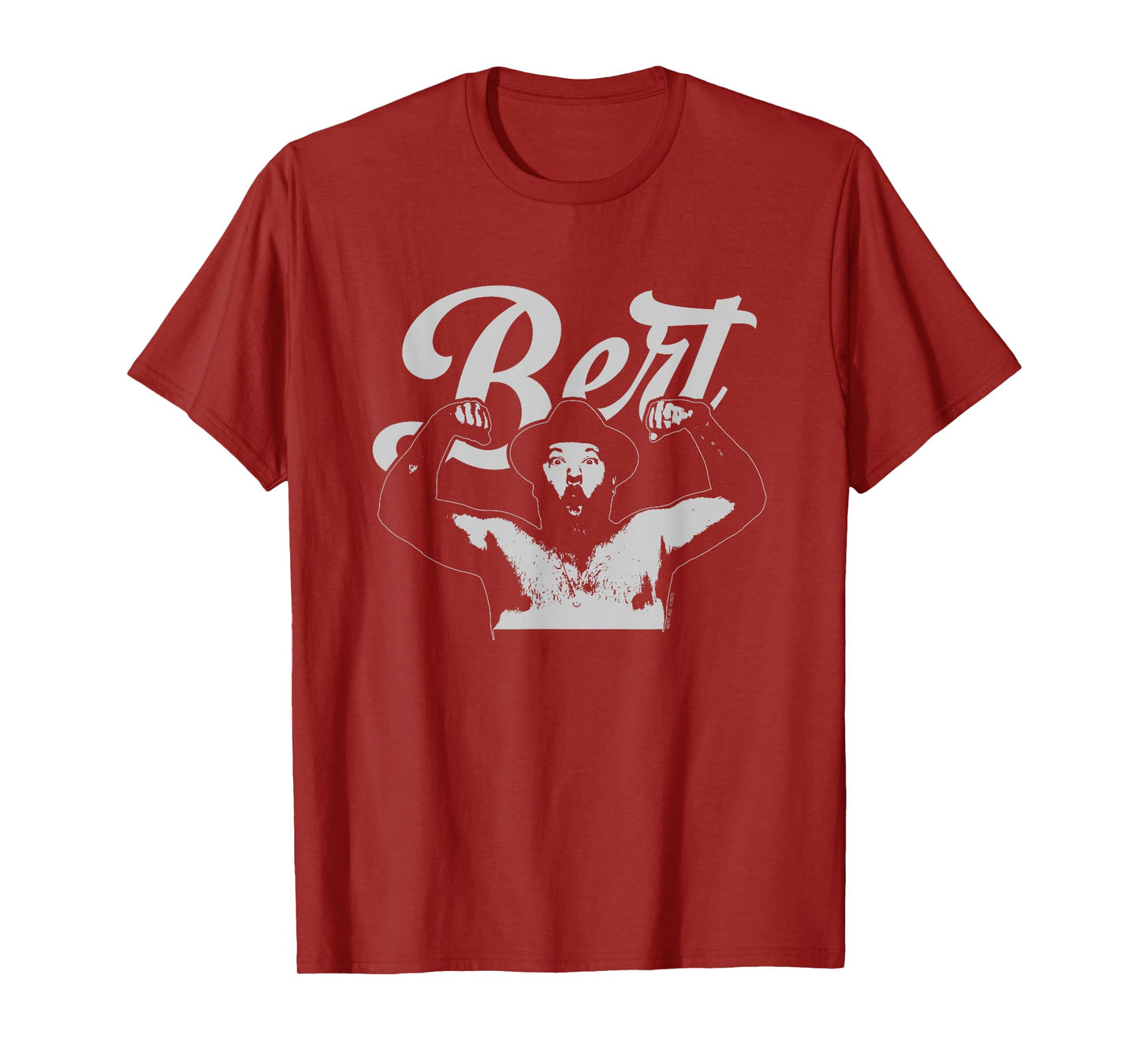 Bert Kreischer The Machine Funny Flexing Chest Portrait T-Shirt