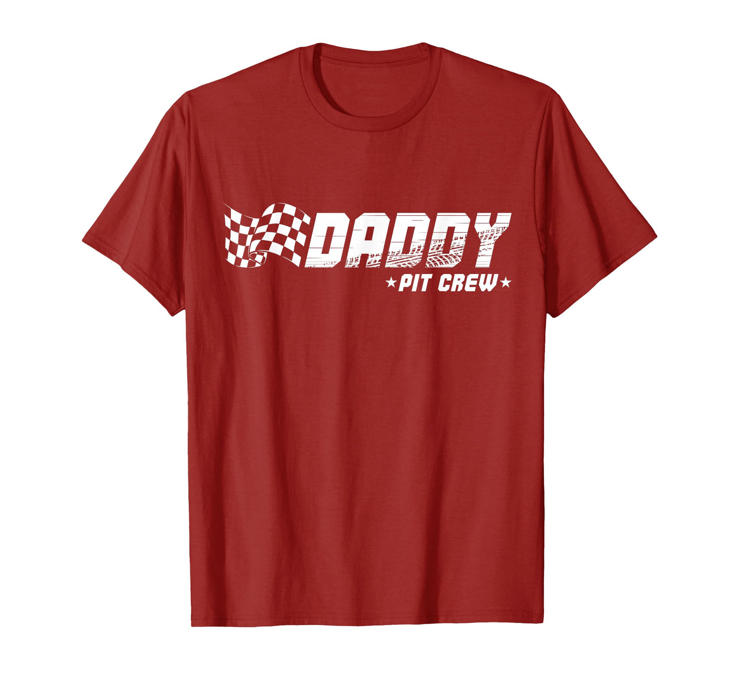 Daddy Pit Crew Race Car Birthday Family Racing T-Shirt