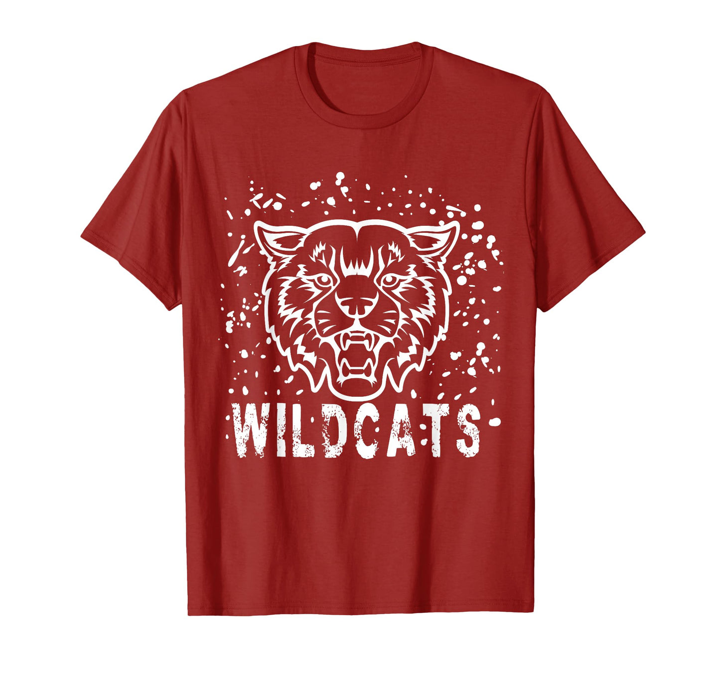 Wildcats Mascot School Sports Fan Team Spirit T-Shirt