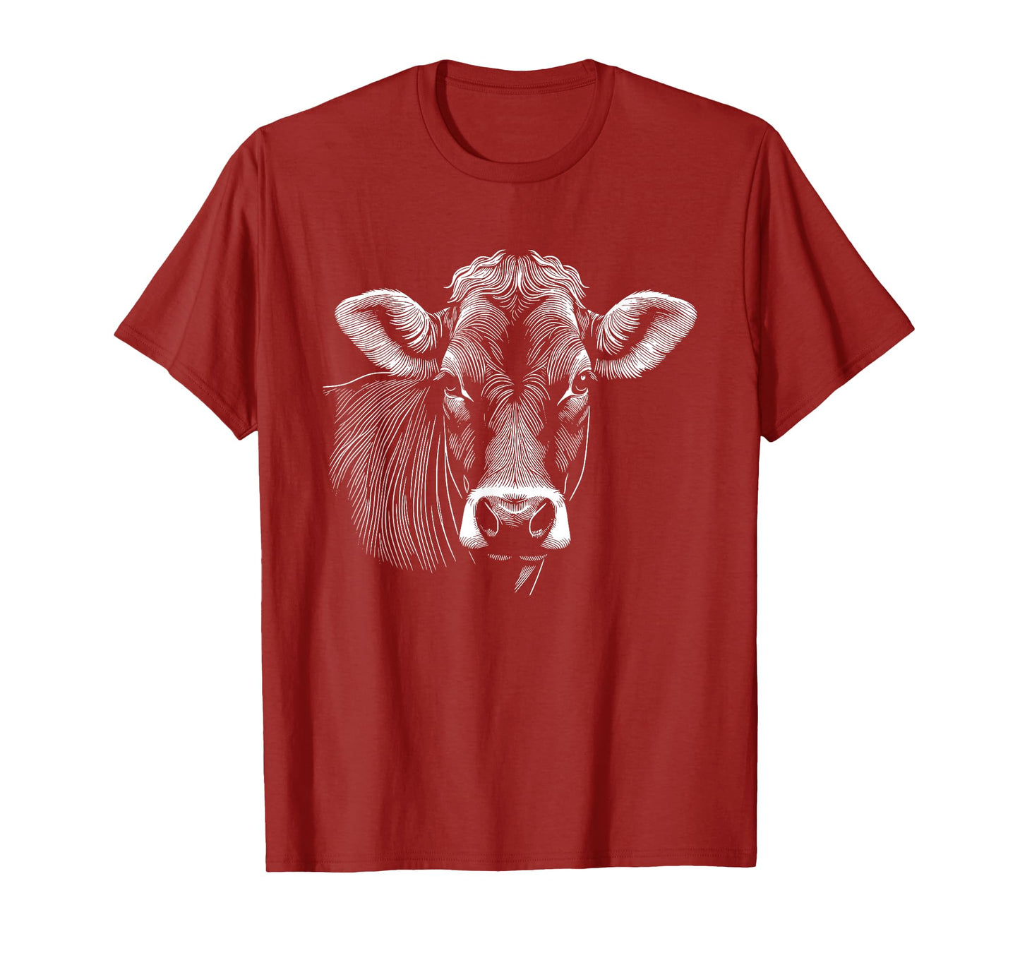 Fingerprint Cow Farmer Breeder - Brown Swiss Cattle T-Shirt