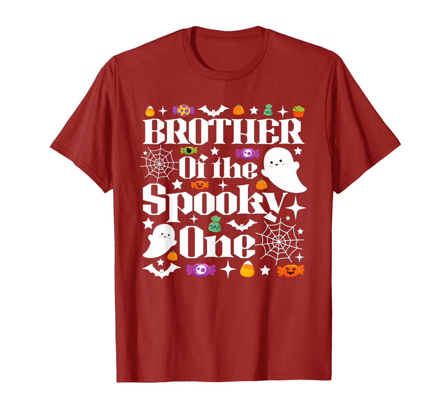 Brother of The Spooky One Halloween First Birthday Boy T-Shirt