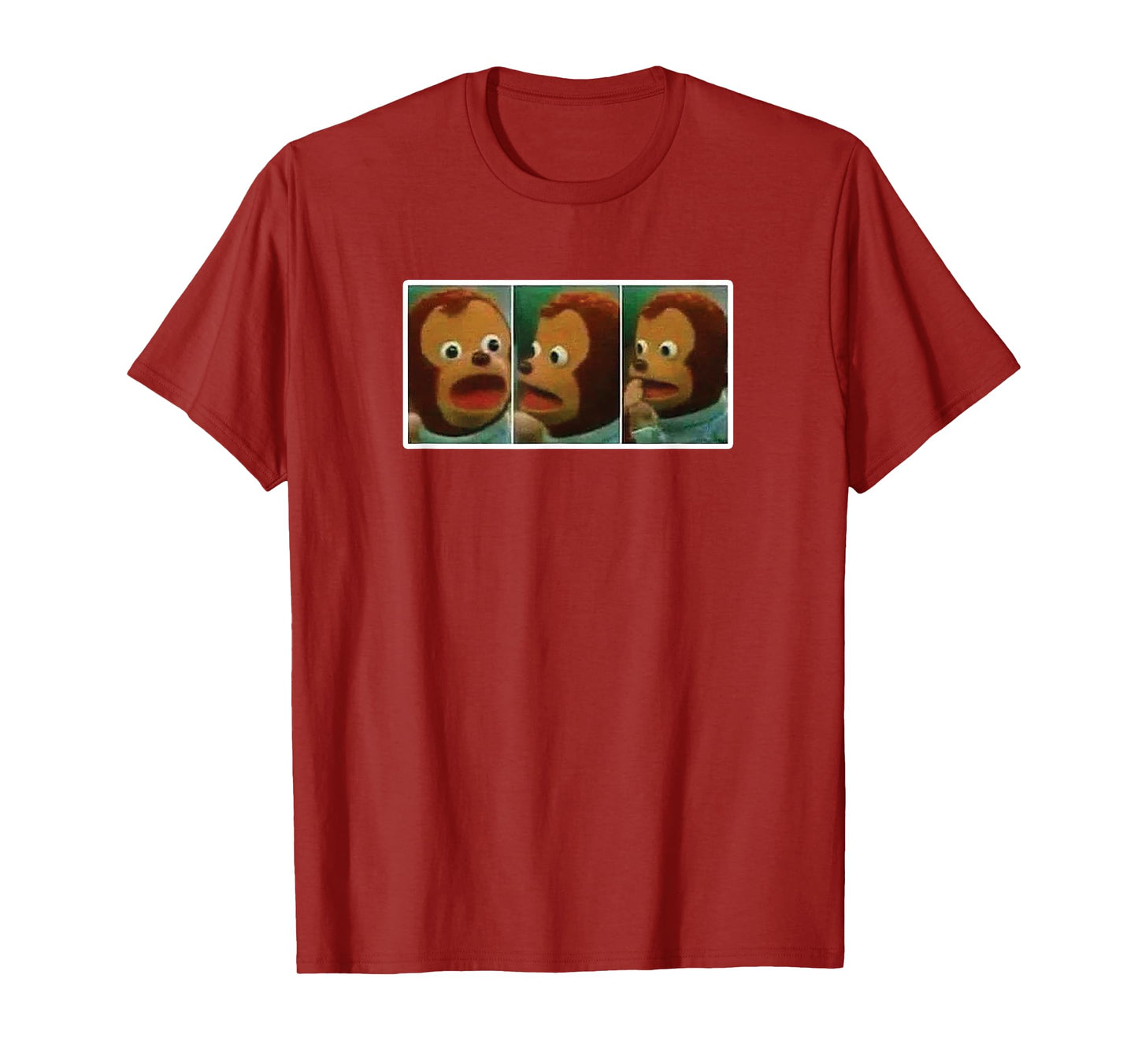 Surprised Monkey Puppet Meme T-Shirt