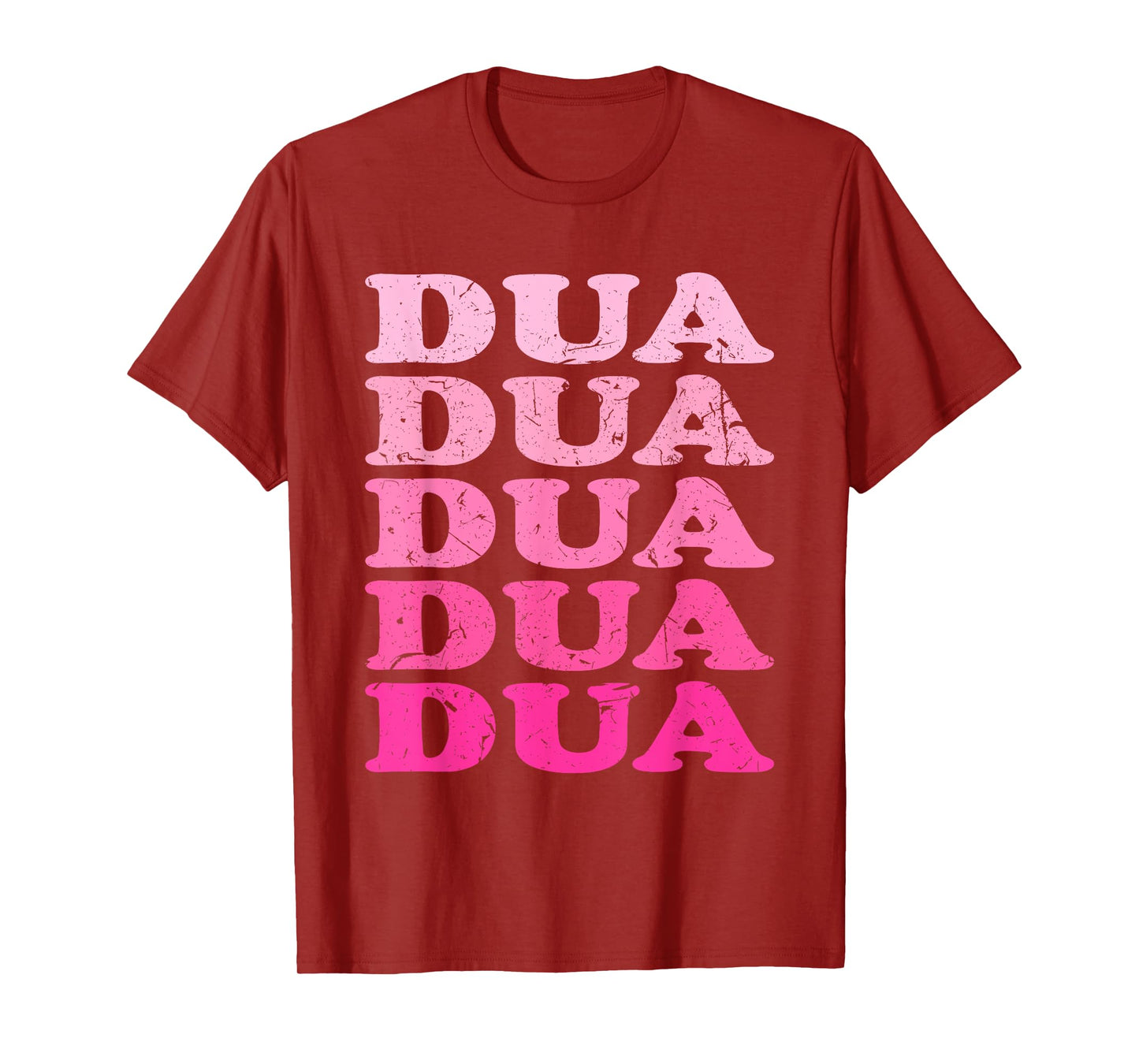 Retro Dua First Name Personalized Dua Groovy Vintage T-Shirt