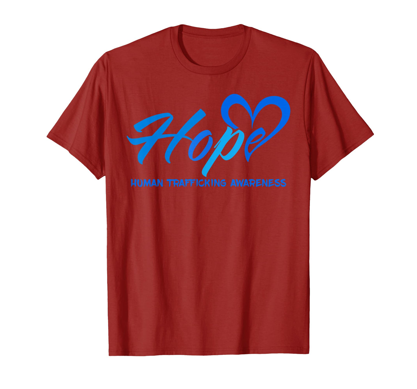 Hope Stop Human Trafficking Awareness Anti Modern Slavery T-Shirt