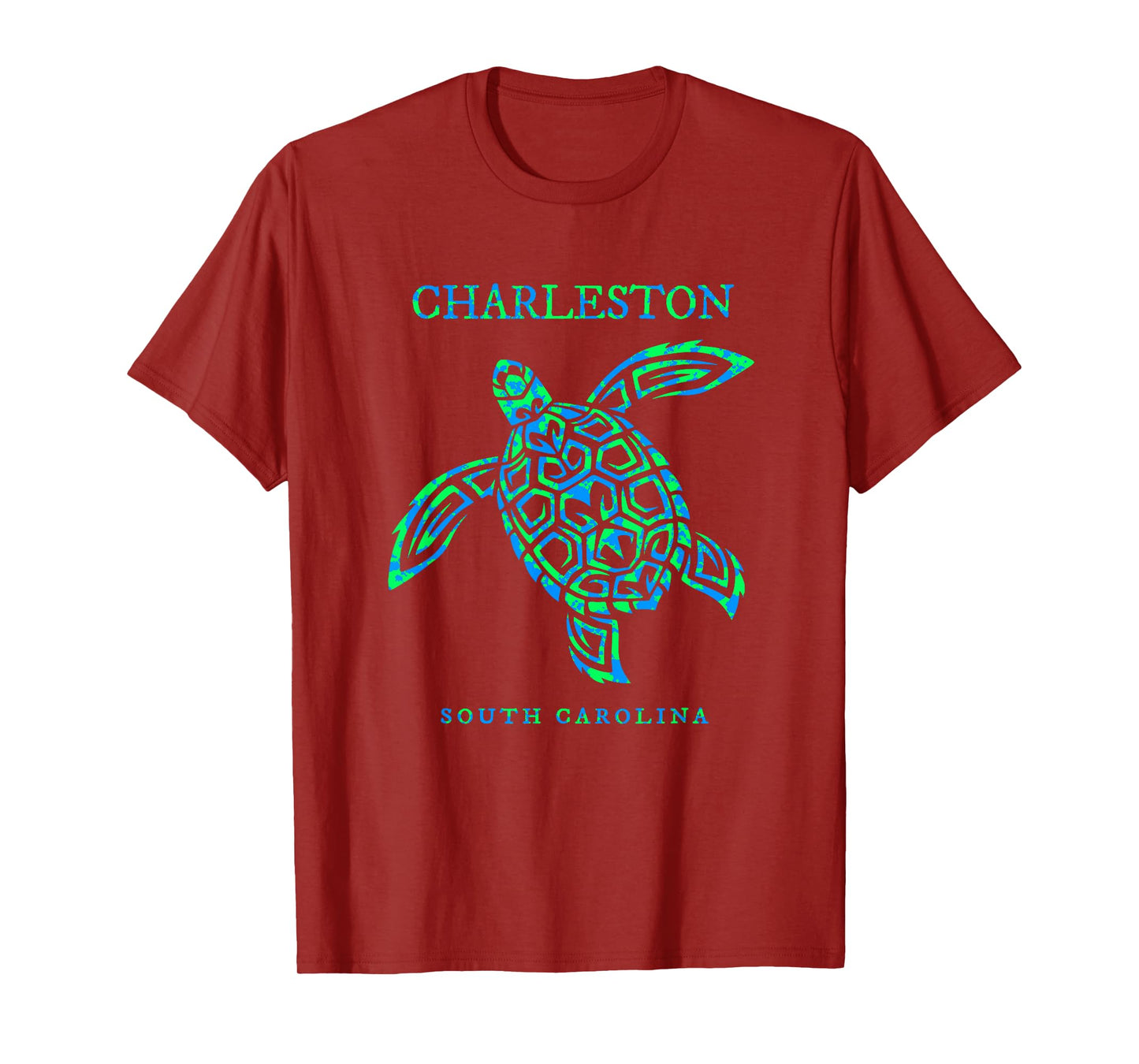 Charleston South Carolina Sea Turtle Boys Girls Souvenir T-Shirt