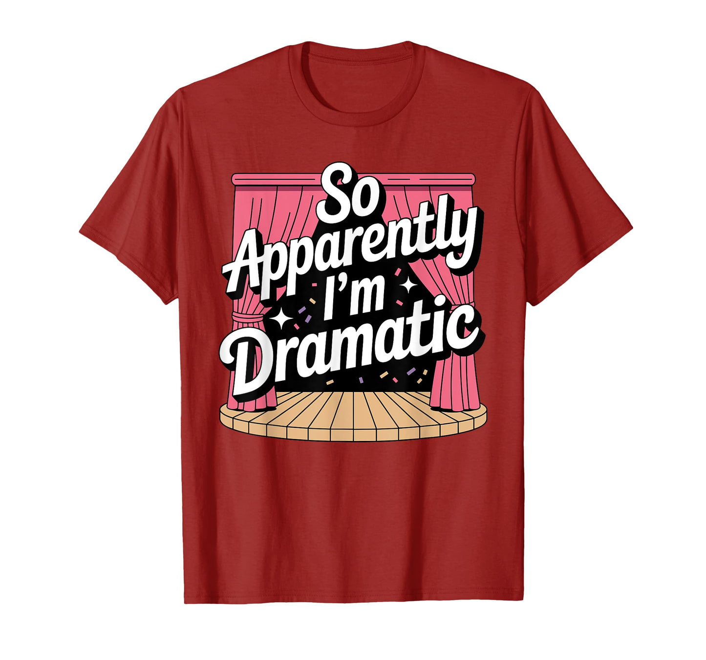 Best Theatre Art for Men Women Musical Drama Teacher Theater T-Shirt
