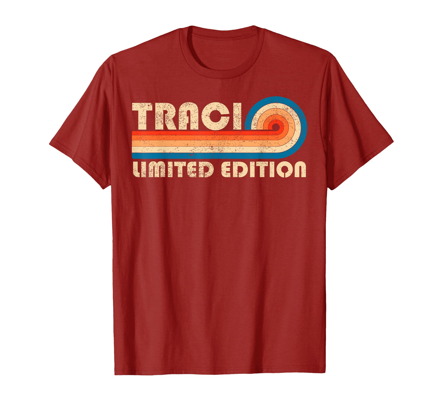 TRACI First Name Funny Retro Vintage Birthday T-Shirt