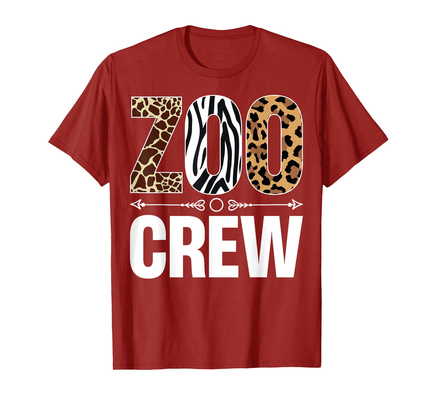 Zoo Crew Wildlife Zebra Giraffe Jungle Safari Animals T-Shirt
