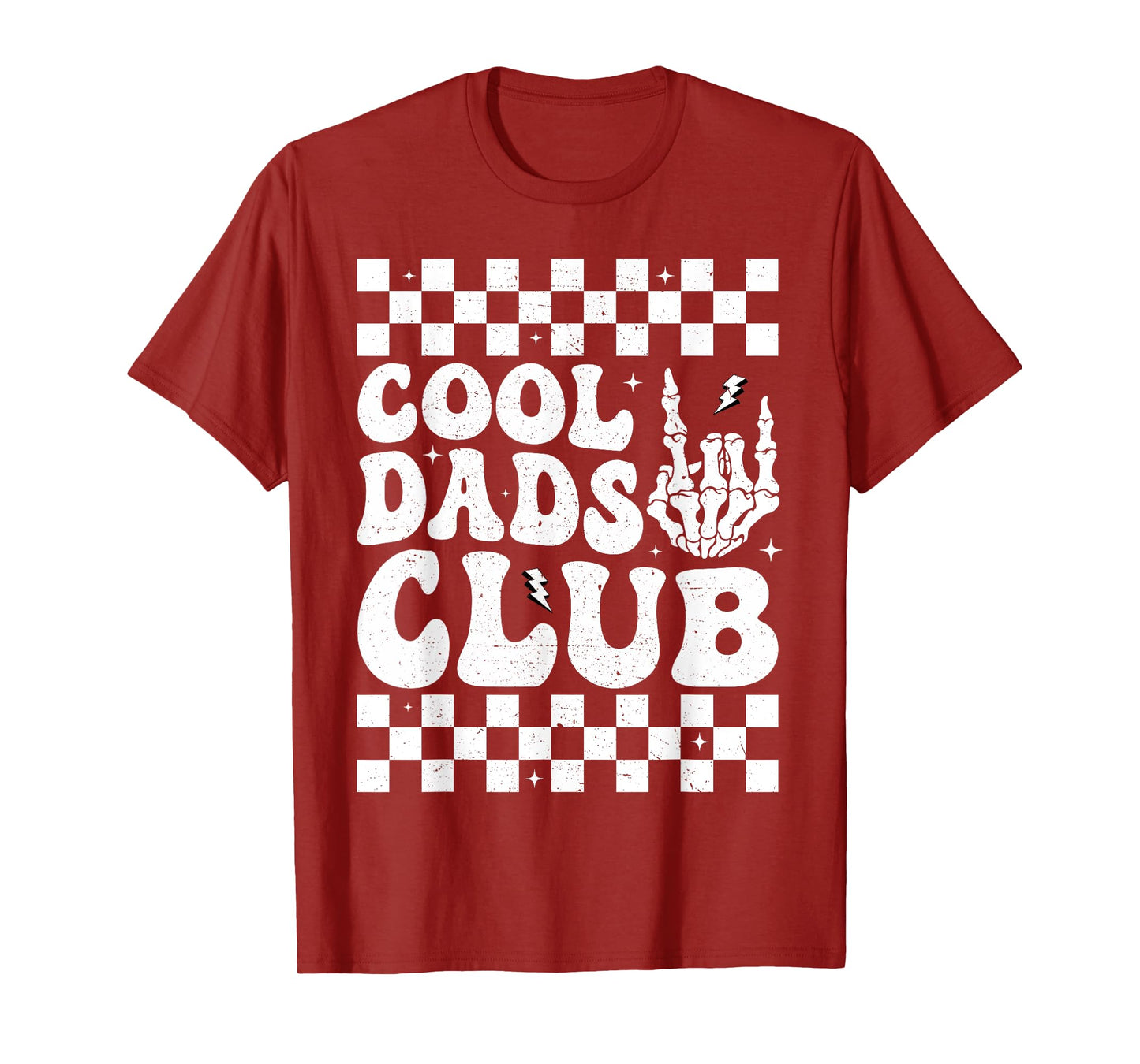 Retro Cool Dads Club Funny Dad Fathers Day T-Shirt