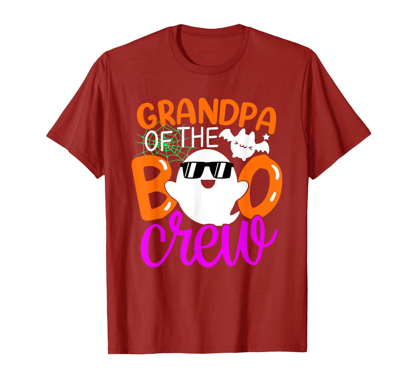 Grandpa Of The Boo Crew Shirt Halloween Family Matching T-Shirt