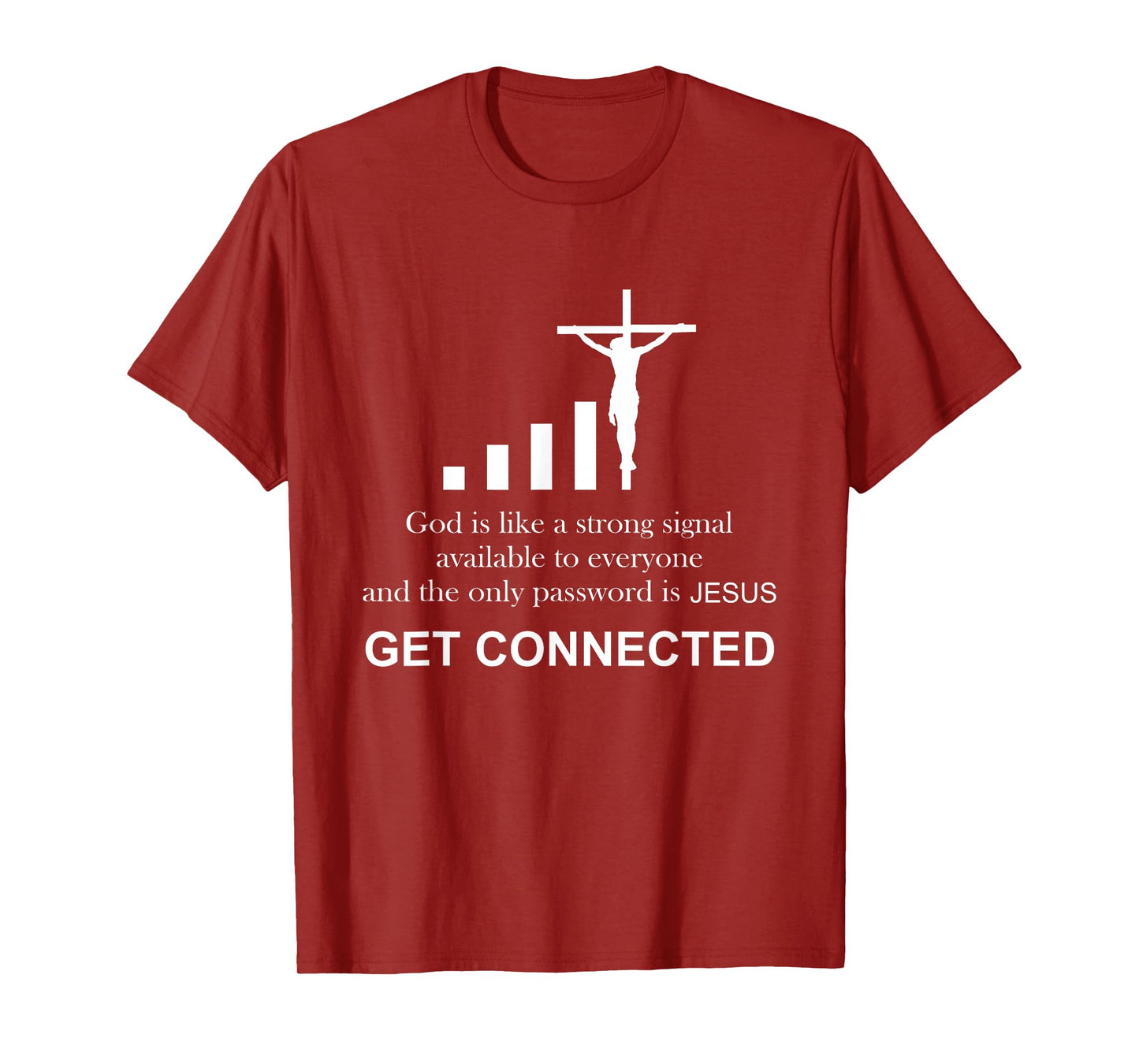 Catholic Priest Get Connected To God Cross T-Shirt