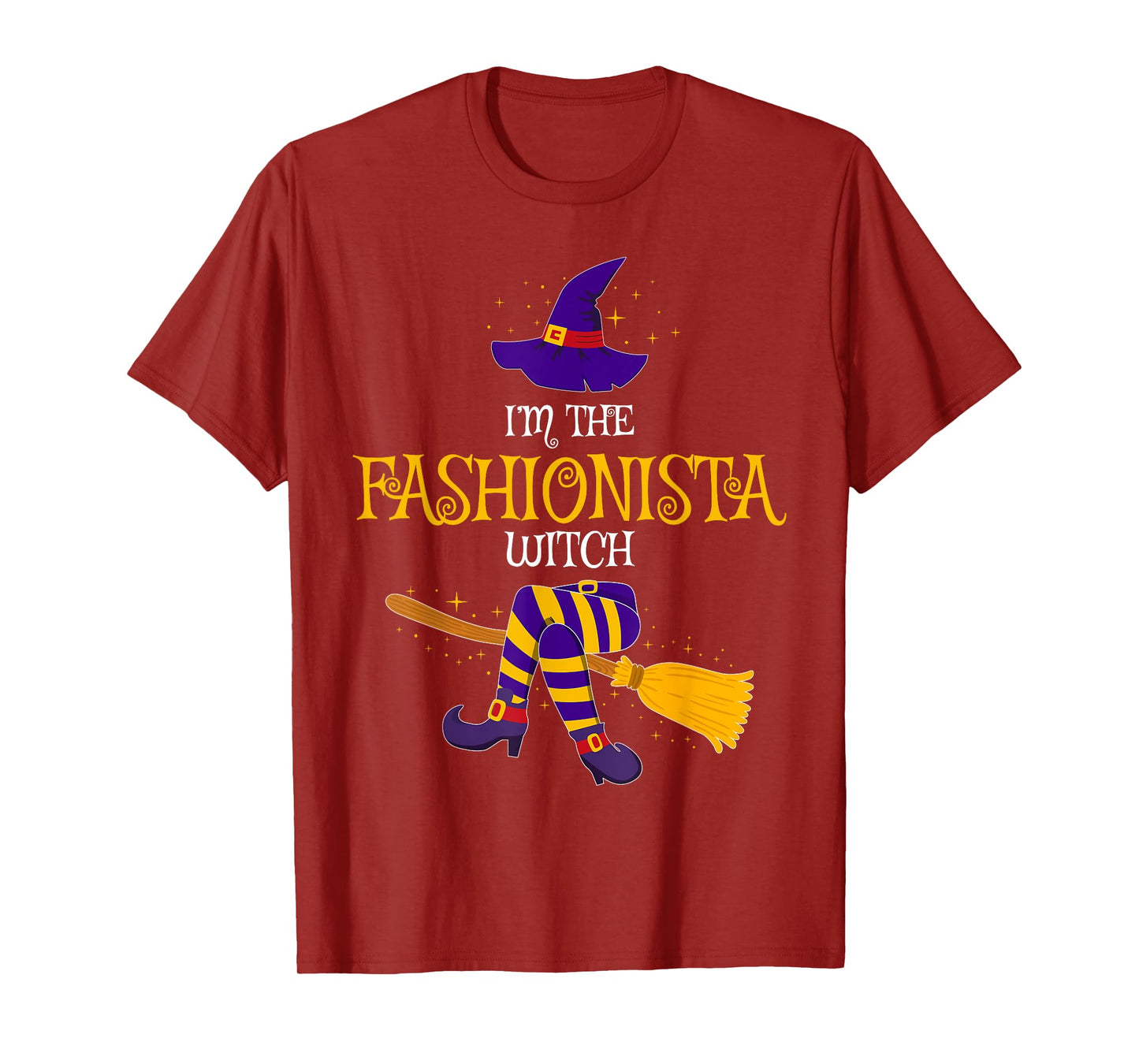 I’m The Fashionista Witch Family Matching Costume Halloween T-Shirt