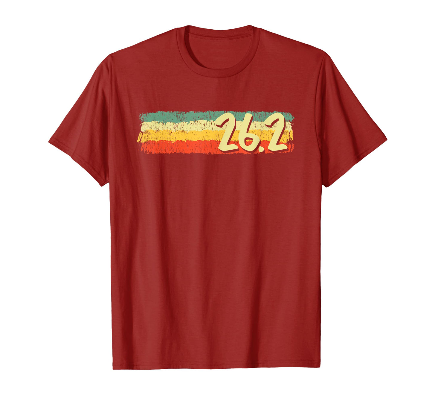 Retro 26.2 Miles Marathon Funny Vintage Athlete Outfit T-Shirt