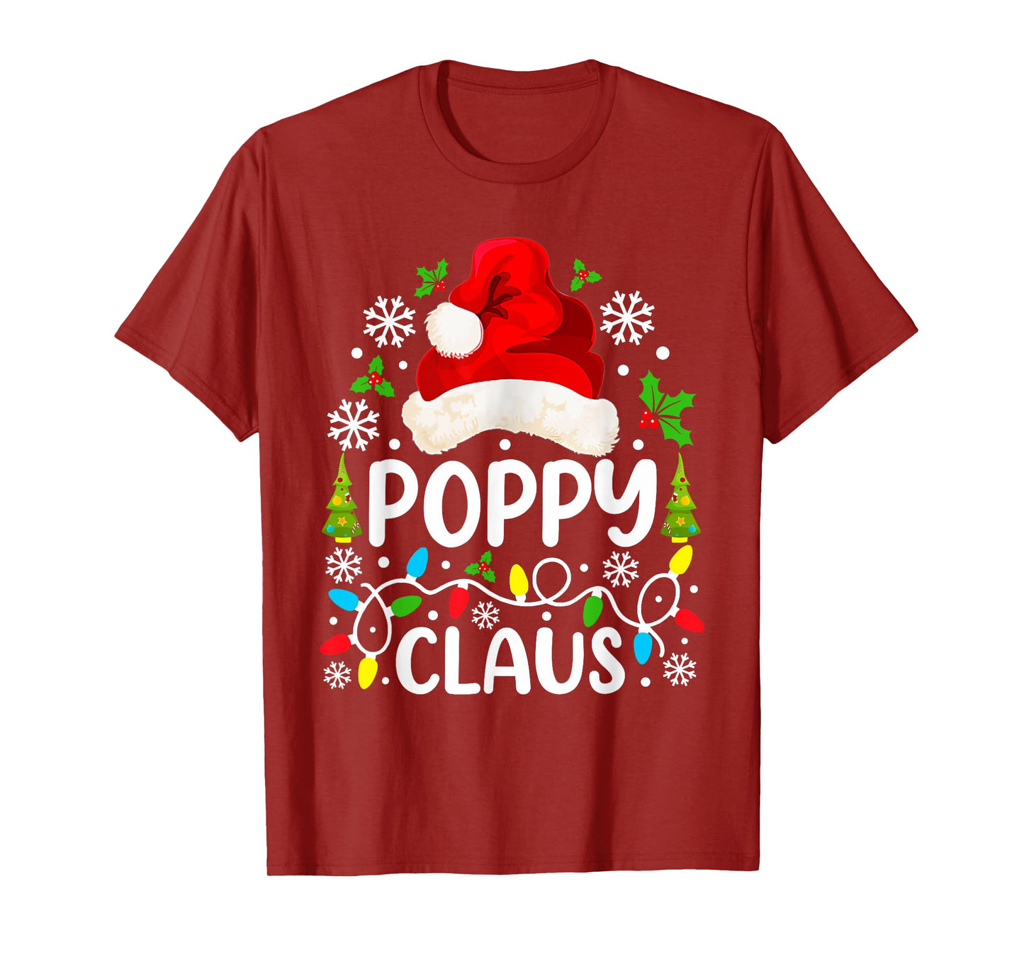 Poppy Claus Funny Christmas Family Matching T-Shirt