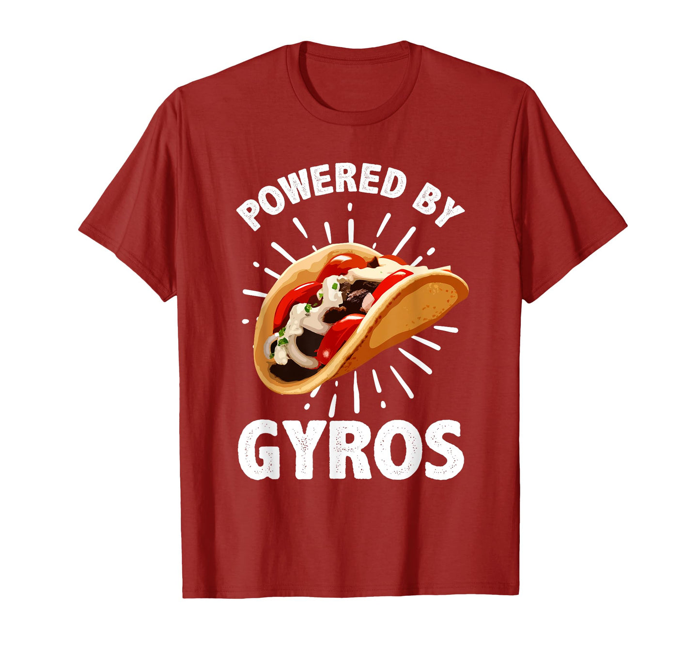 Cool Gyro For Men Women Gyros Greek Food Kebab Meat Lovers T-Shirt