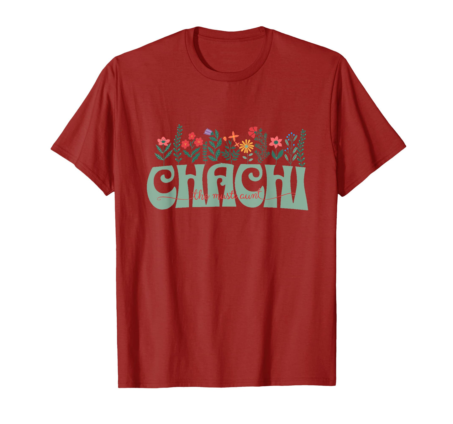 Chacha Chachi Aunt Desi Gift Indian Pakistani Eid Gift T-Shirt