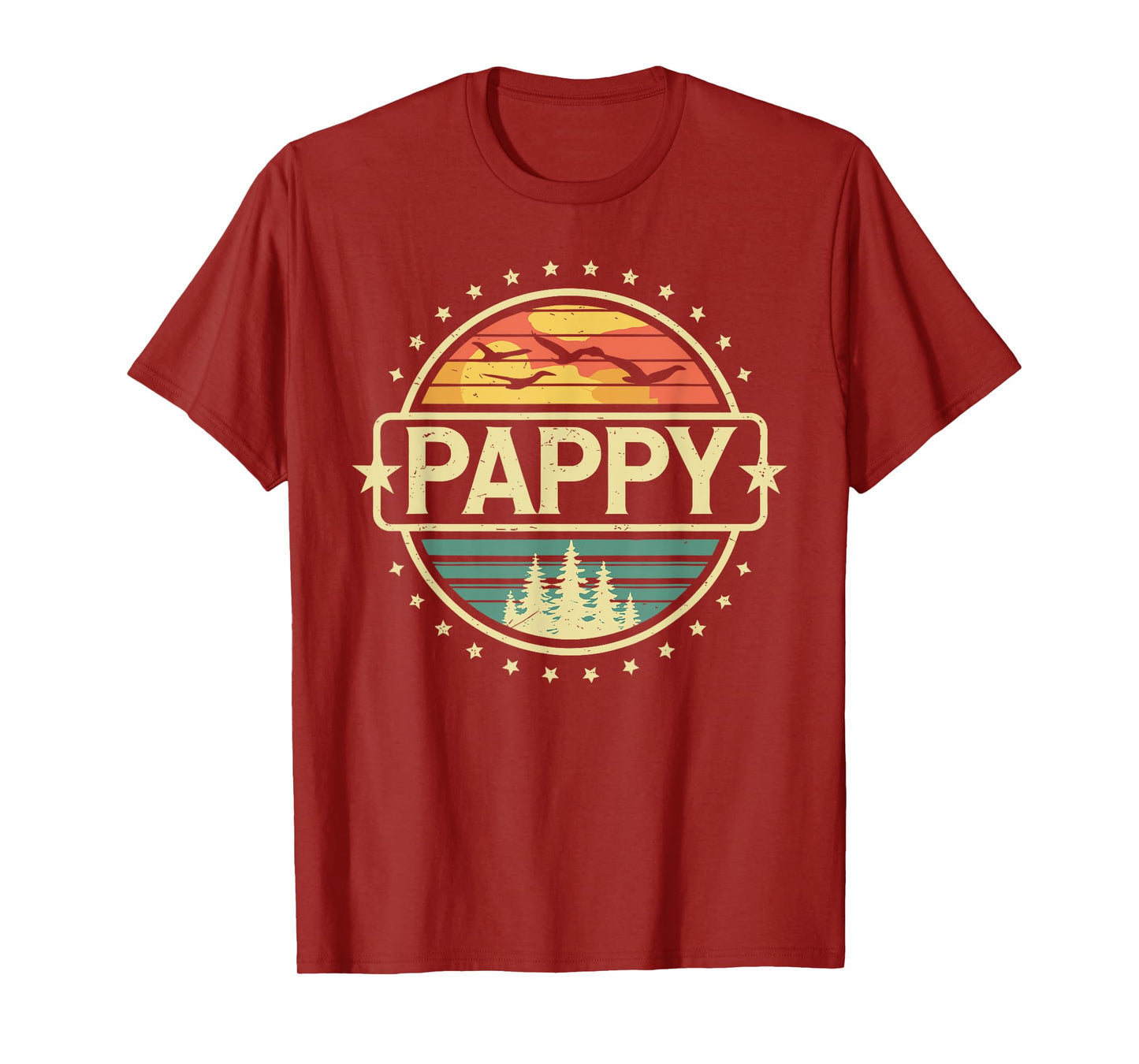 Best Pappy Design for Grandpa Grandfather Father's Day Pappy T-Shirt