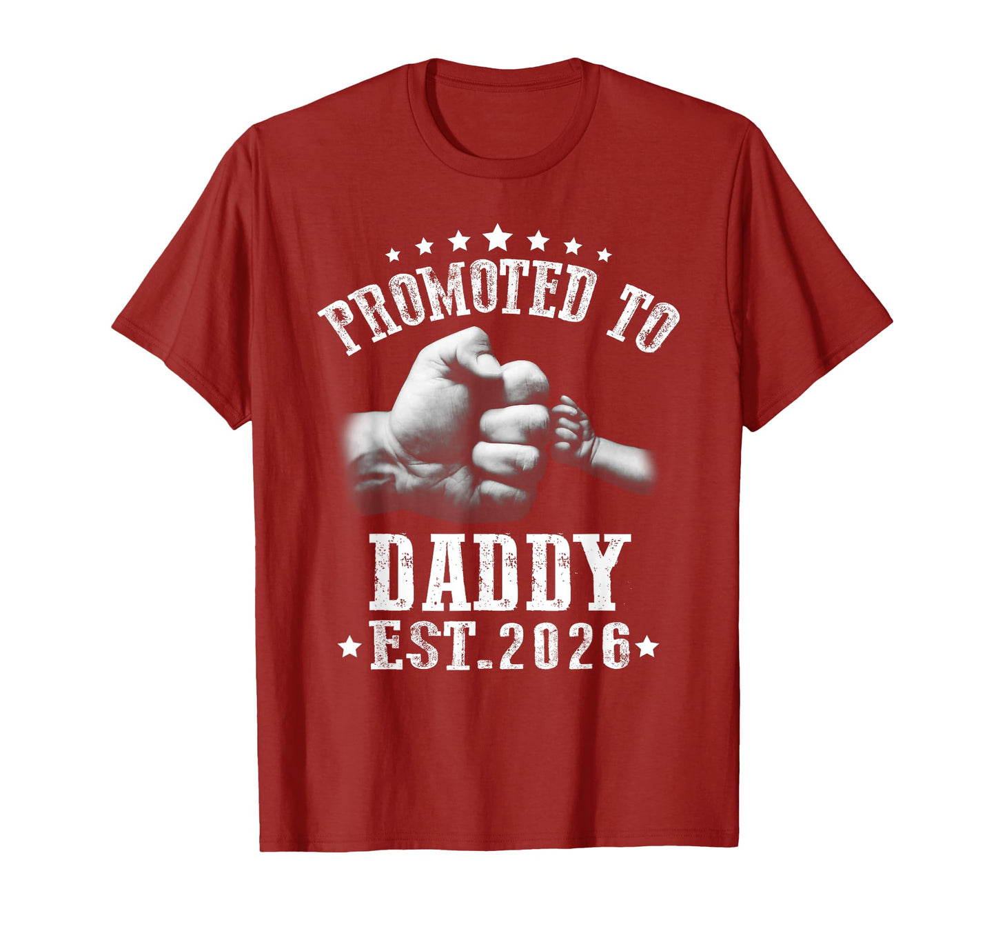 Mens Promoted to Daddy est 2026, Soon to Be Daddy 2026 T-Shirt