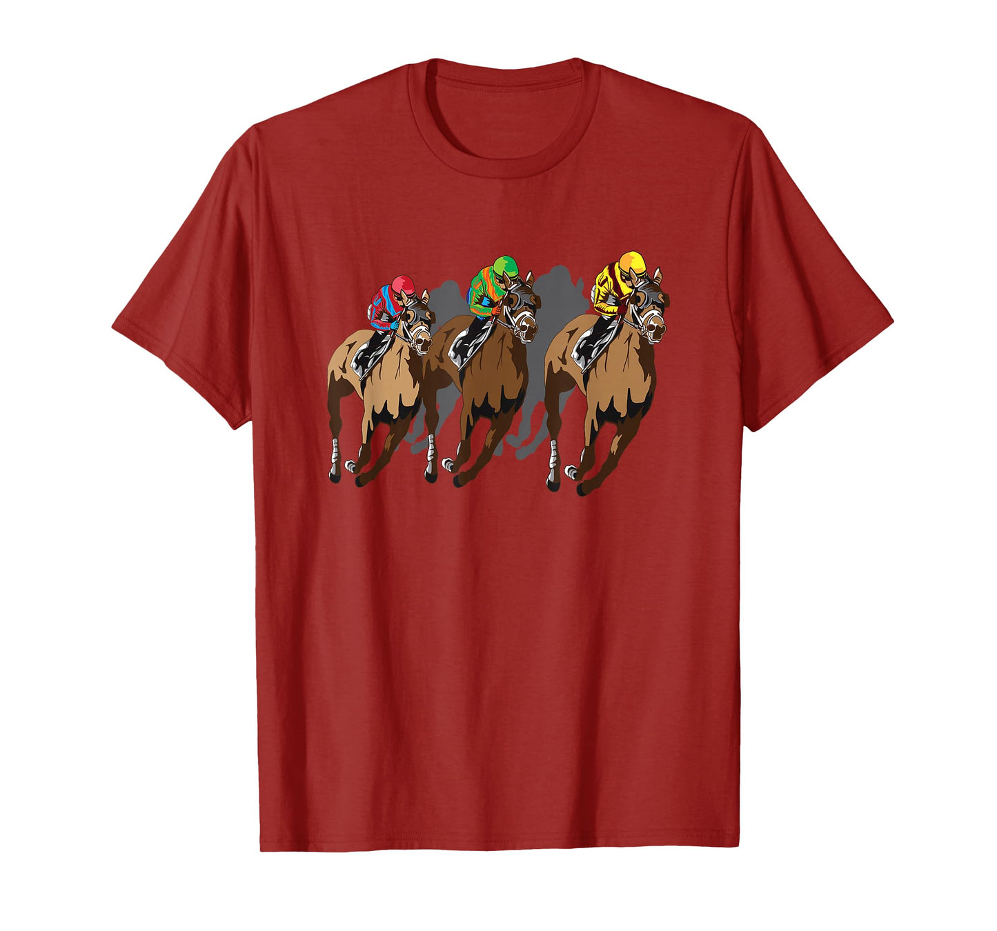 Funny Horse Racing Jockey Racer Derby Rider Race Track Gifts T-Shirt