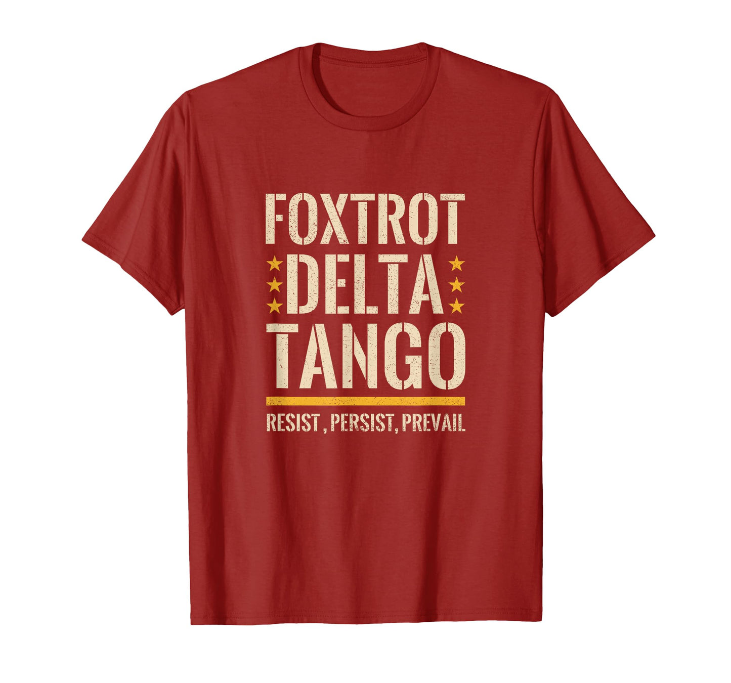 Foxtrots Deltas Tangos Resist Camo Camouflage Parks Hunting T-Shirt